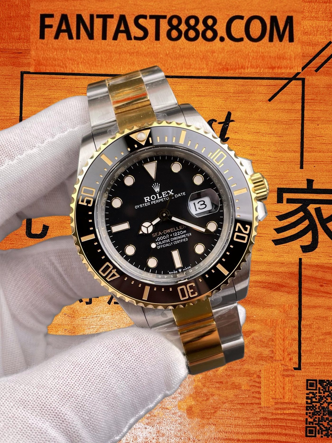 高仿勞力士-海使126603-間金鬼王43mm-3235機芯-VS廠復刻腕錶 實拍 2