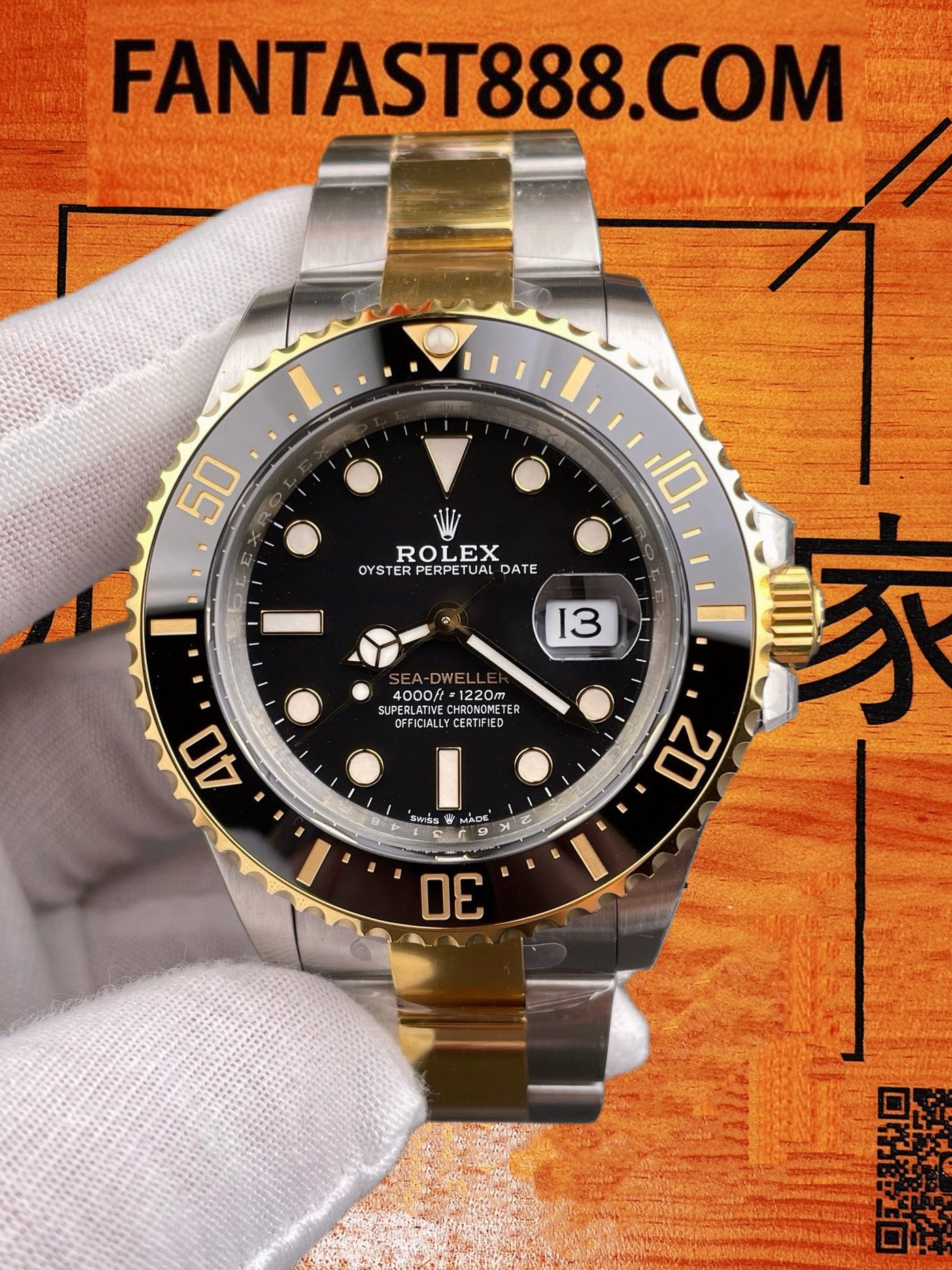 高仿勞力士-海使126603-間金鬼王43mm-3235機芯-VS廠復刻腕錶 實拍 3