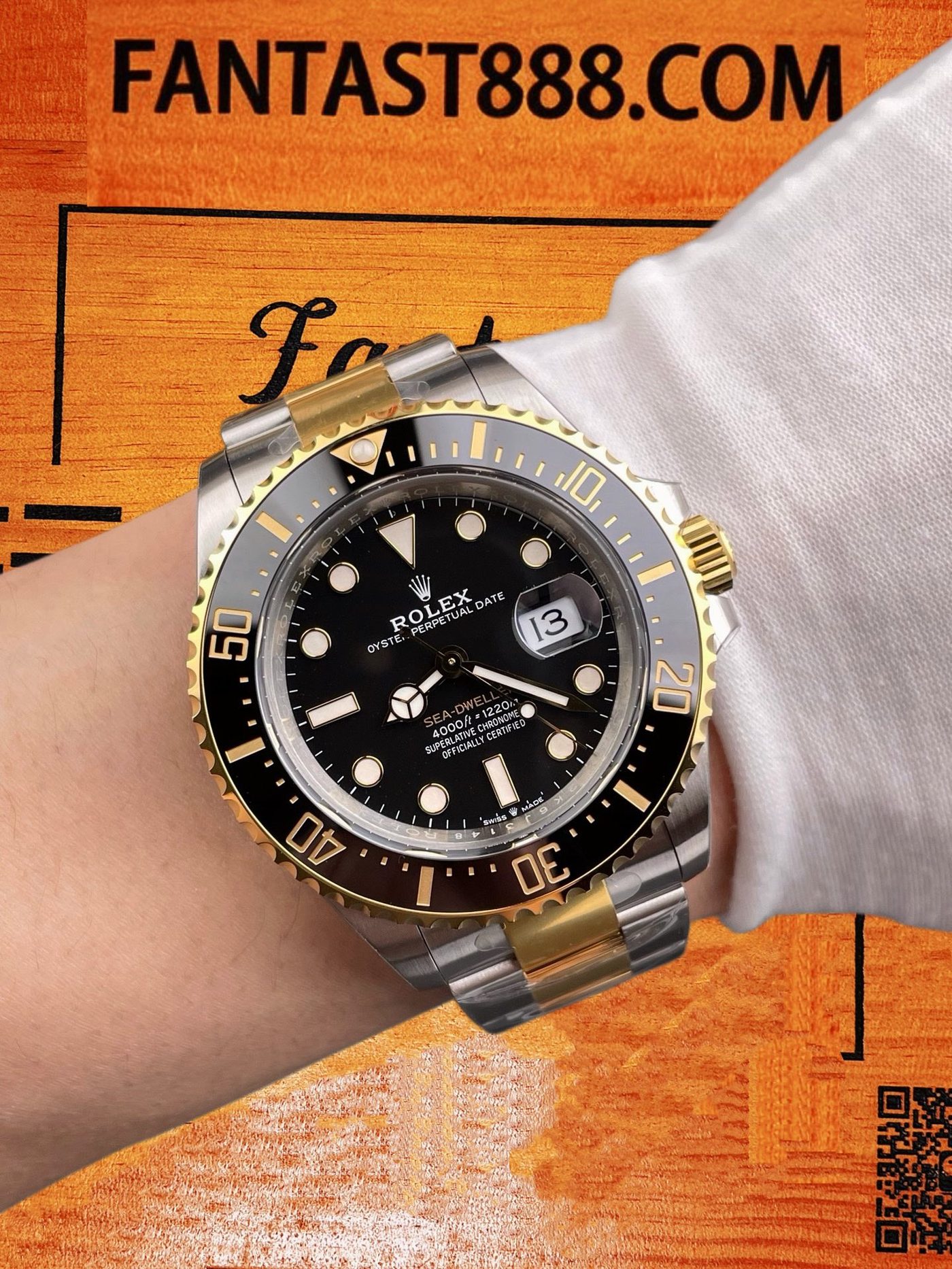 高仿勞力士-海使126603-間金鬼王43mm-3235機芯-VS廠復刻腕錶 實拍 9