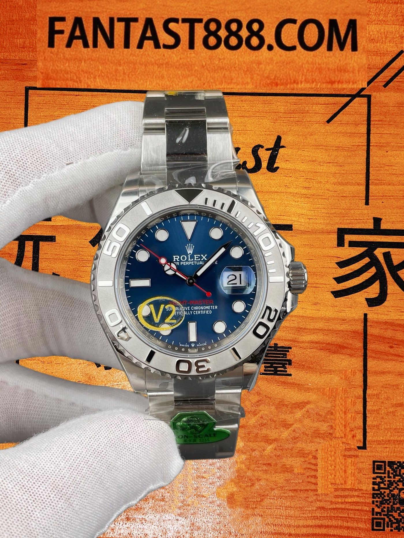 高仿勞力士-遊艇名仕126622-藍盤40mm-3235機芯砝碼-狗廠復刻腕錶 實拍 1