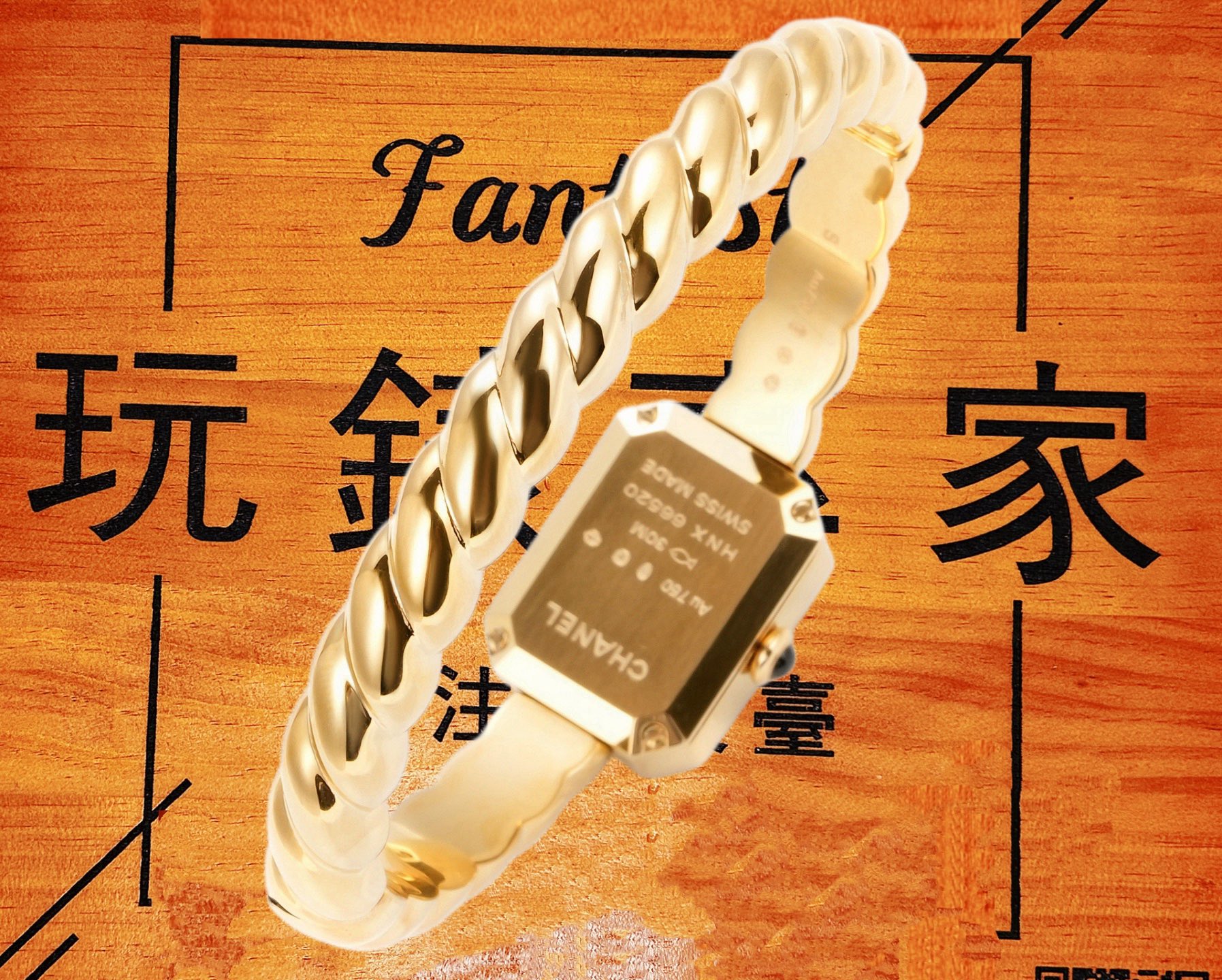 高仿香奈兒-PREMIERE-GALON腕錶-銀色款-T廠復刻 實拍 6