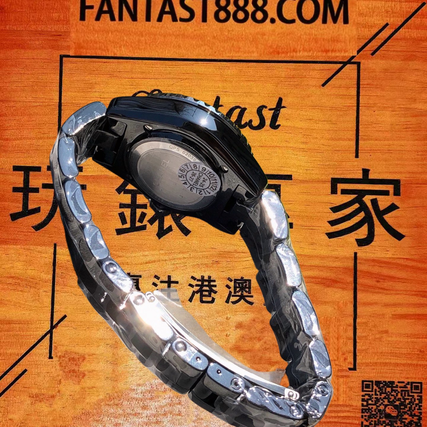 香奈兒-J12-黑色陶瓷石英腕錶-33mm-200米防水 實拍 5