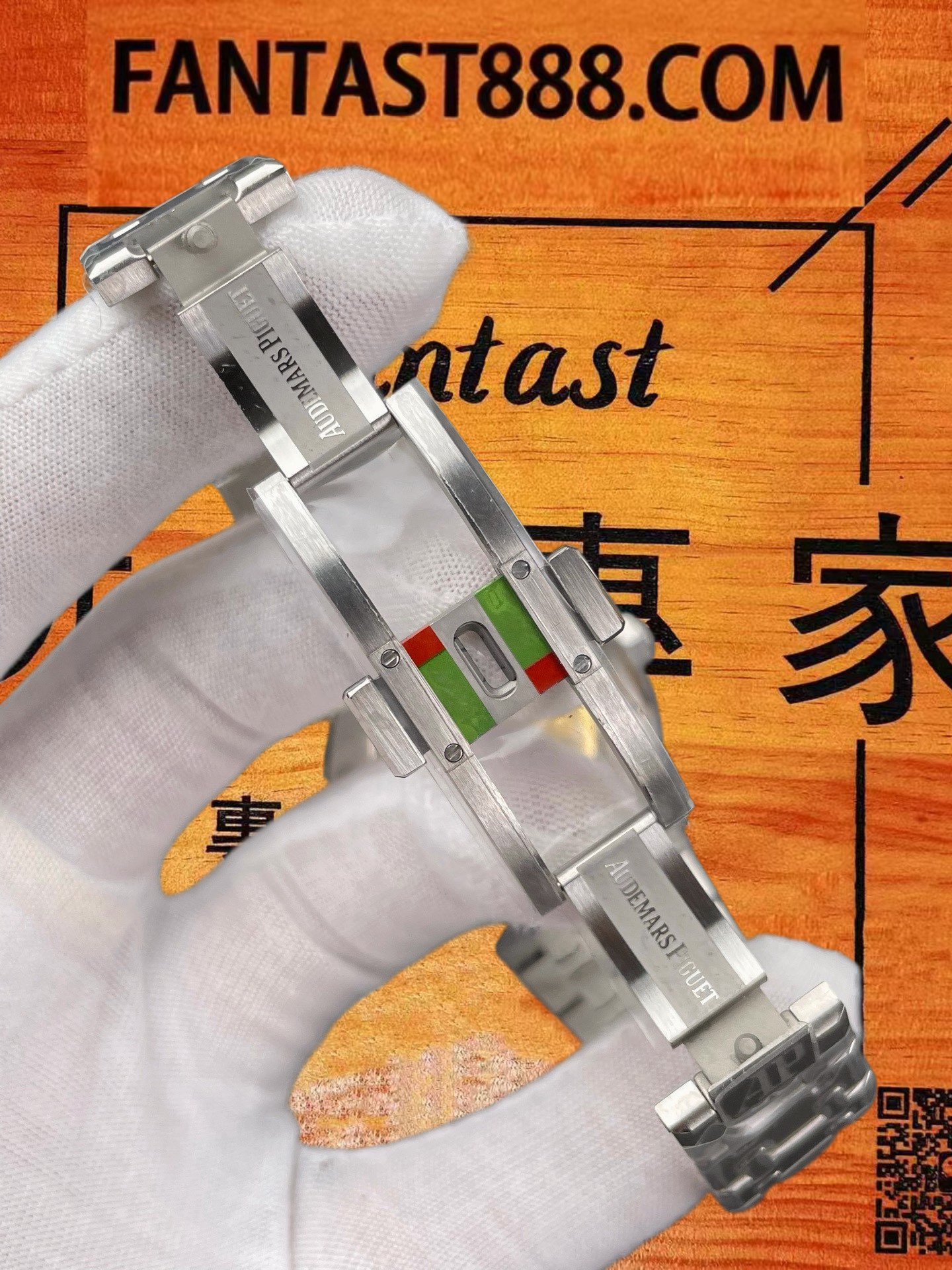 高仿愛彼-皇家橡樹-15450-灰盤-37mm-3120機芯 實拍 7