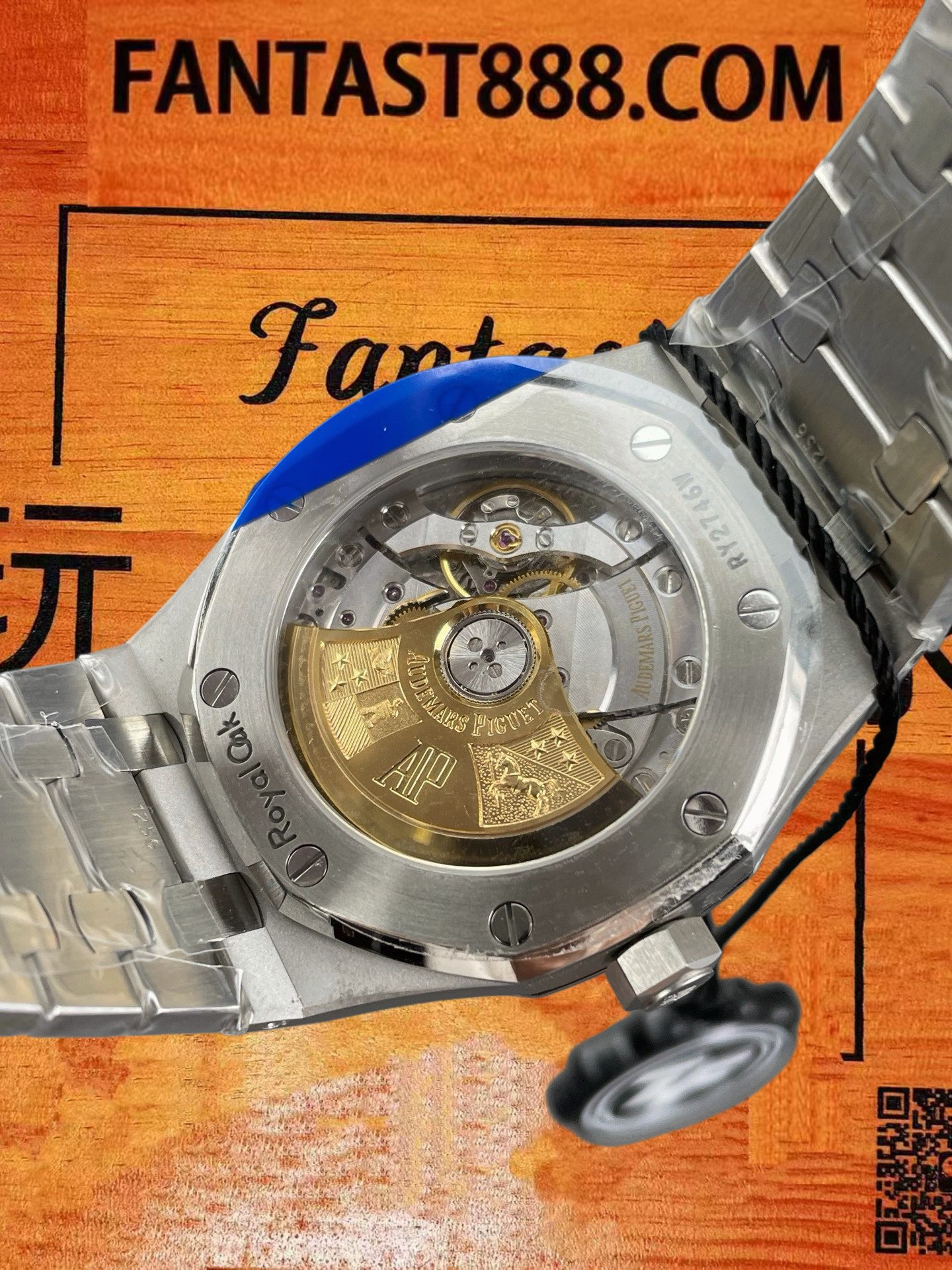高仿愛彼-皇家橡樹-15450-白盤-37mm-3120機芯 實拍 5