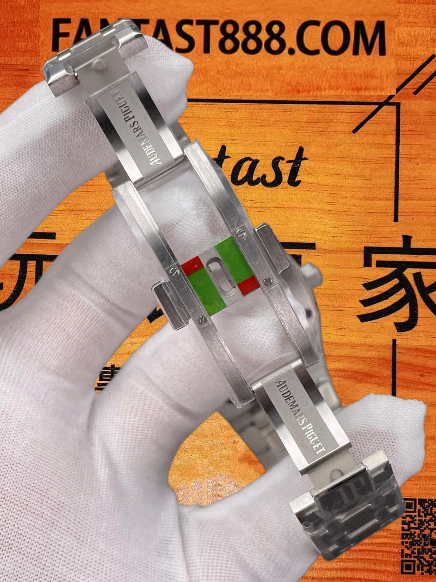 高仿愛彼-皇家橡樹-15450-白盤-37mm-3120機芯 實拍 7