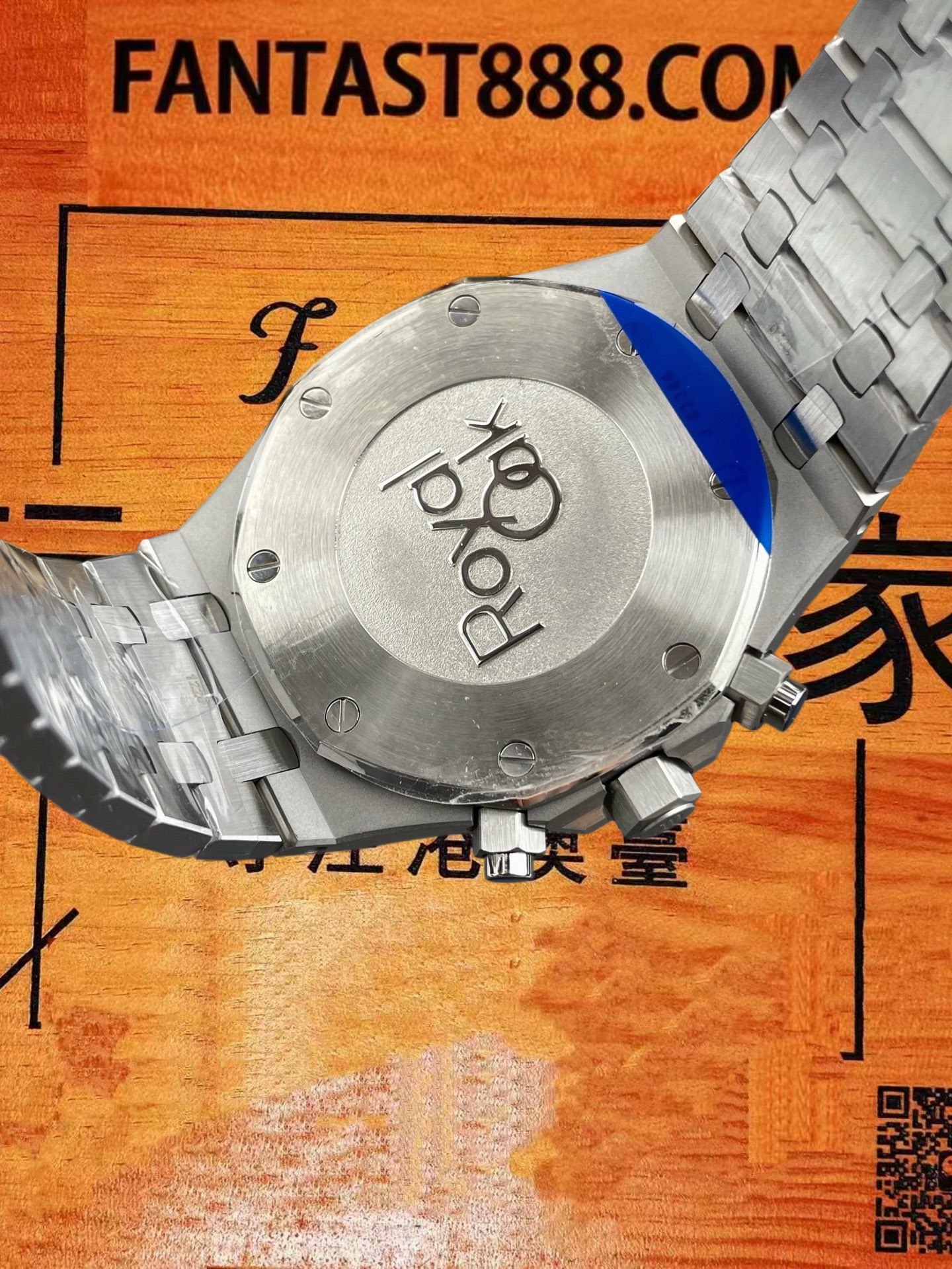 高仿愛彼-皇家橡樹計時-26331-黑熊貓-41mm-4801機芯 實拍 5