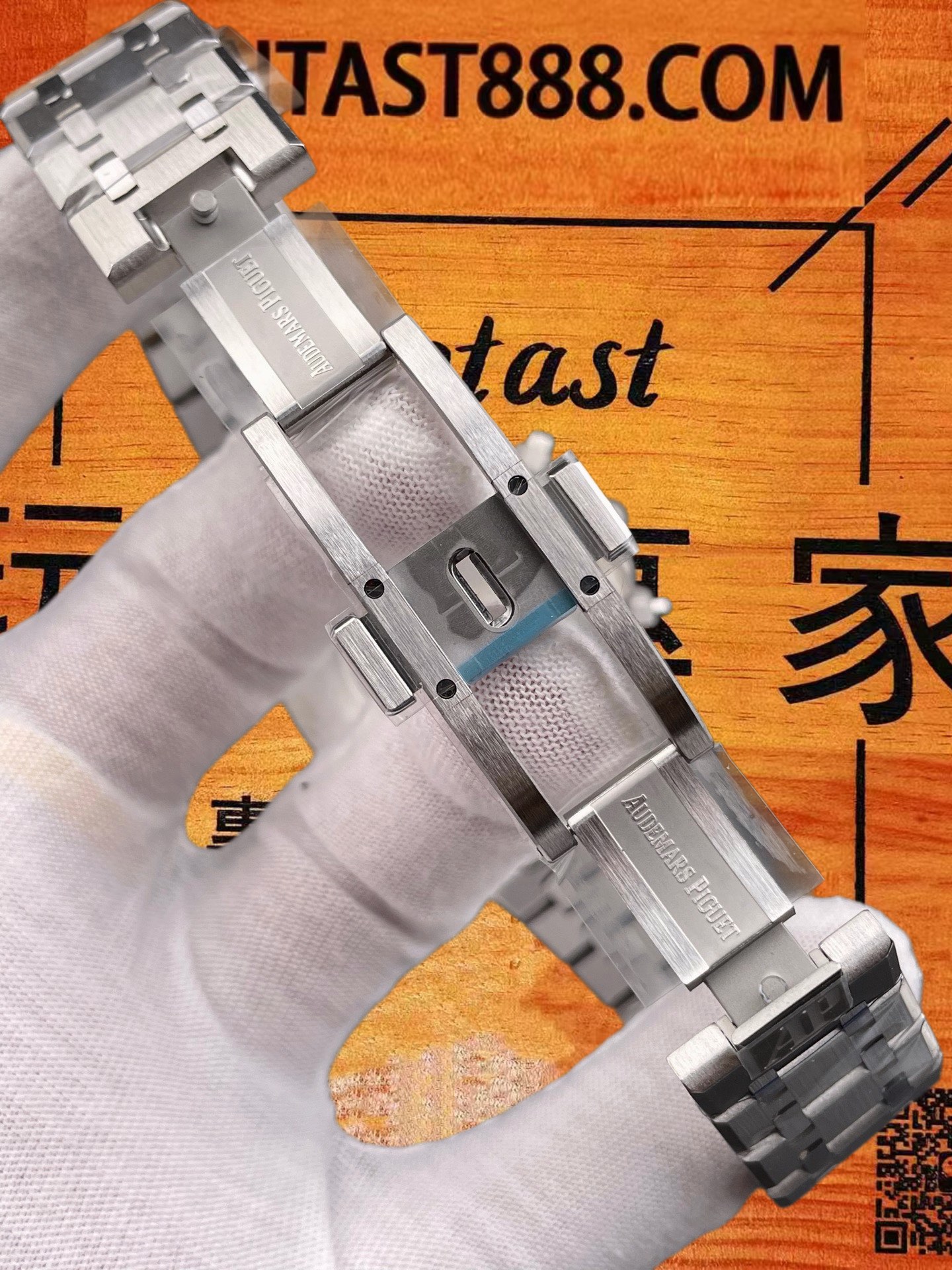 高仿愛彼-皇家橡樹計時-26331-黑熊貓-41mm-4801機芯 實拍 7