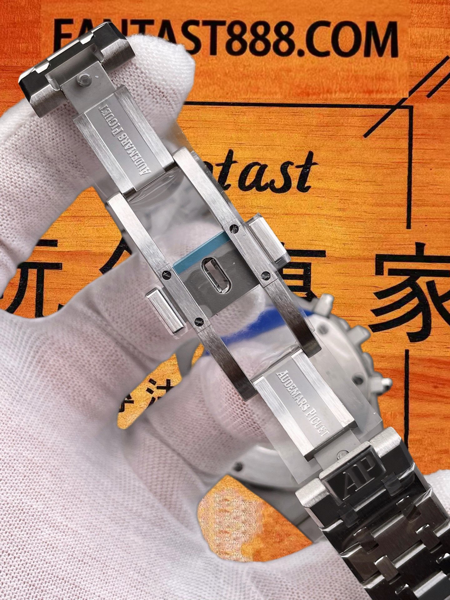 高仿愛彼-皇家橡樹計時-26331-白熊貓-41mm-4801機芯 實拍 7