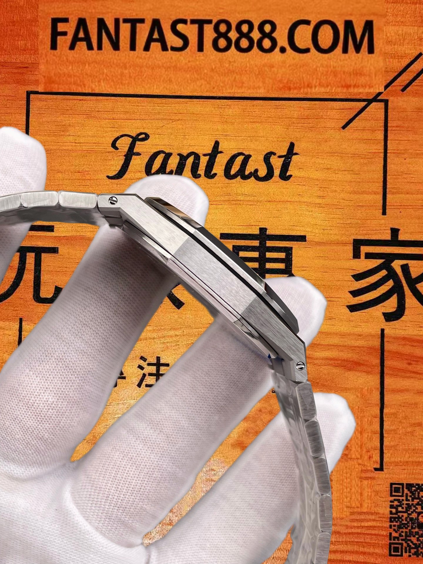 高仿愛彼-皇家橡樹-16202-空中星藍粒紋-39mm-Jumbo超薄 實拍 6