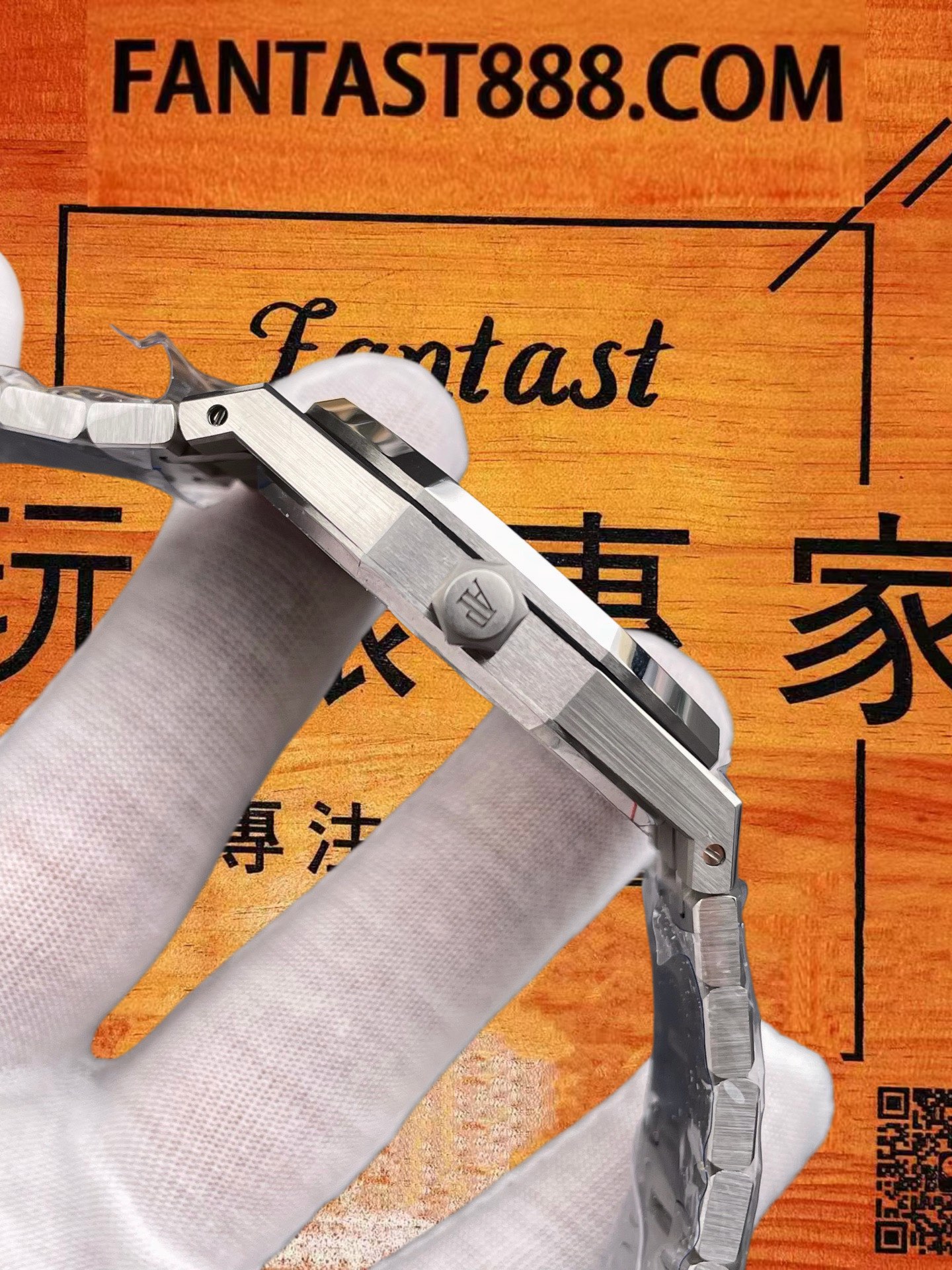 高仿愛彼-皇家橡樹-15400-黑盤-41mm-3120機芯 實拍 4