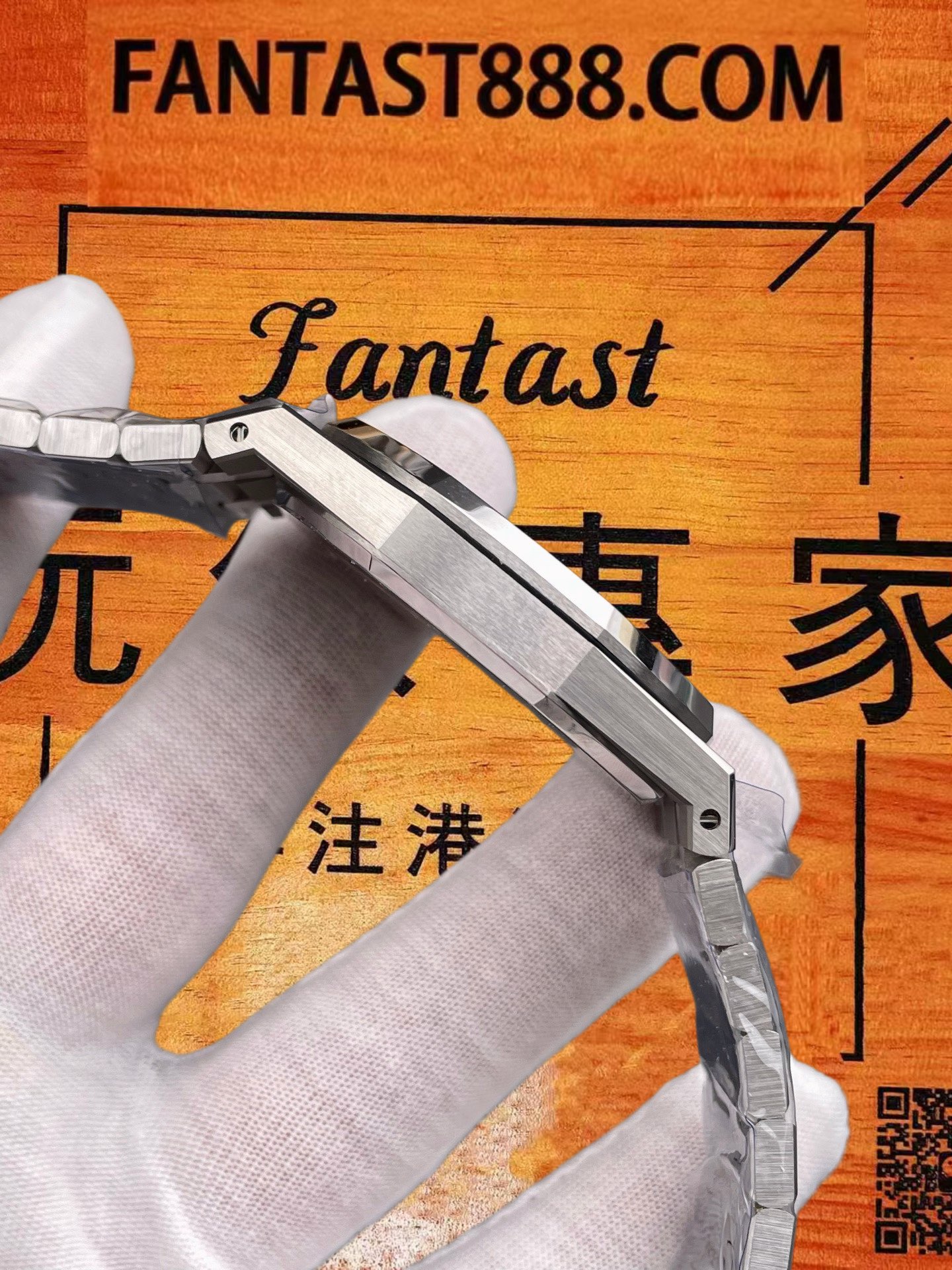 高仿愛彼-皇家橡樹-15400-黑盤-41mm-3120機芯 實拍 6
