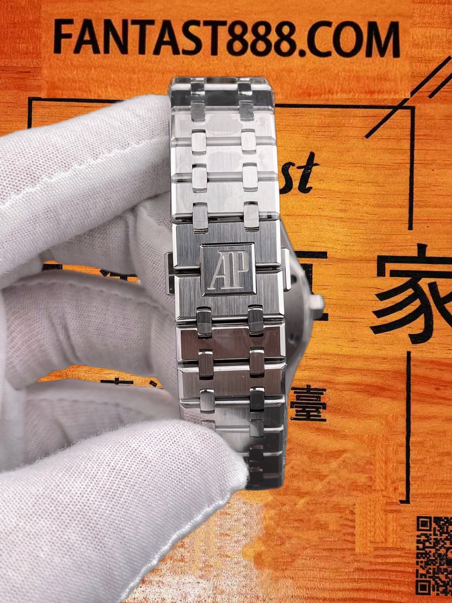 高仿愛彼-皇家橡樹-15400-黑盤-41mm-3120機芯 實拍 7