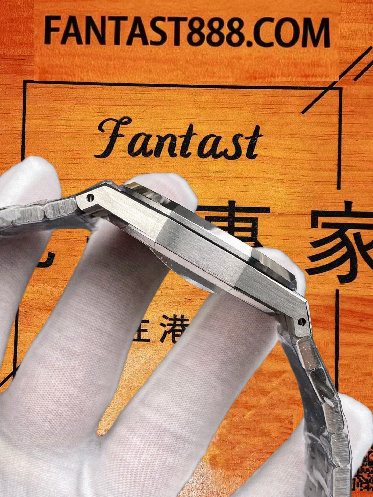高仿愛彼-皇家橡樹-15400-白盤-41mm-3120機芯 實拍 6