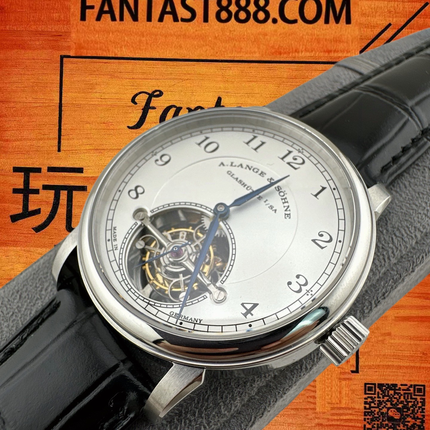 高仿朗格-1815陀飛輪-42mm-真飛輪手動機芯 實拍 6