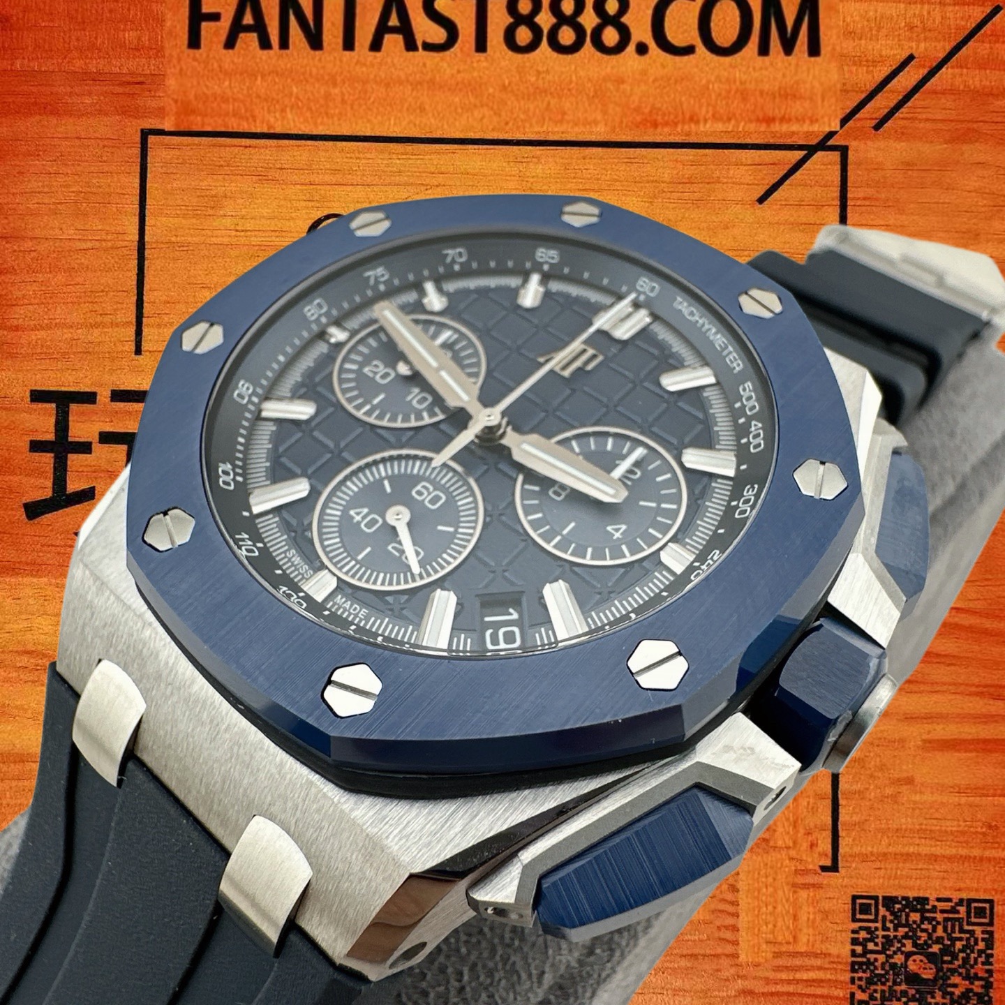高仿愛彼-皇家橡樹-15500-41mm-4302機芯-DDF廠 實拍 7