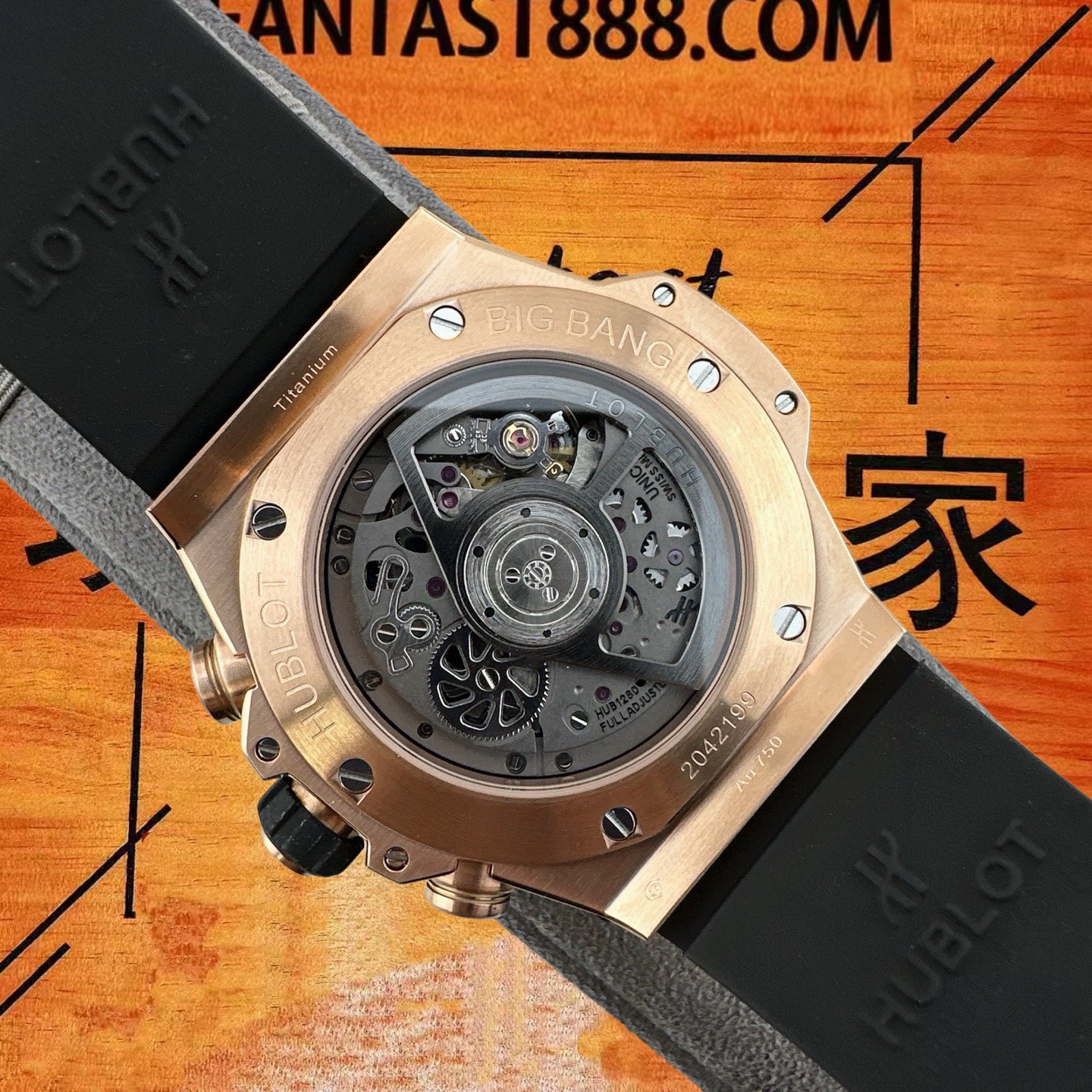 高仿宇舶-BigBang大爆炸-441-42mm-1280計時機芯 實拍 9