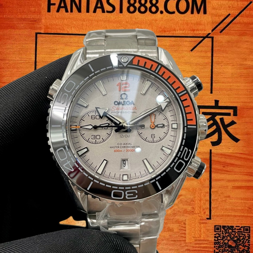 高仿歐米茄-海馬600計時-海洋宇宙-45.5mm-9900機芯