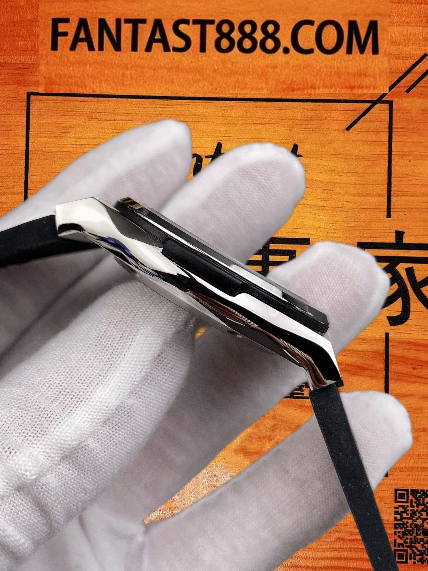 高仿宇舶-經典融合-黑盤-42mm-2892機芯 實拍 4