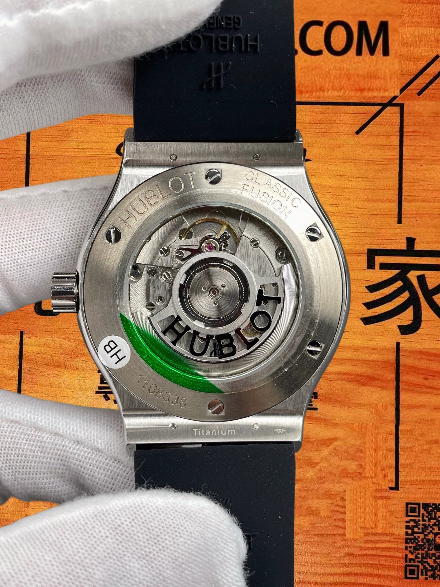 高仿宇舶-經典融合-黑盤-42mm-2892機芯 實拍 5