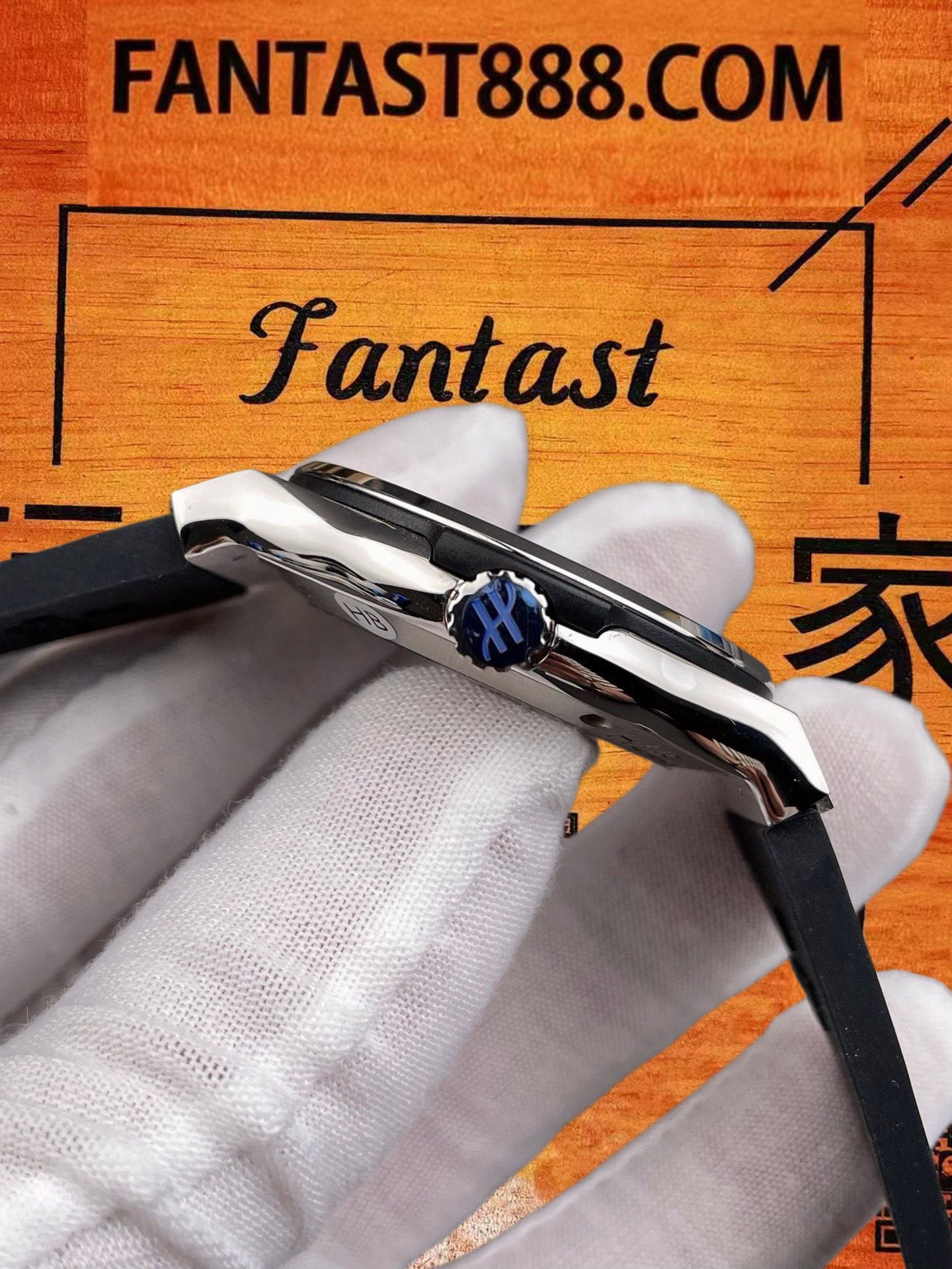 高仿宇舶-經典融合-黑盤-42mm-2892機芯 實拍 6