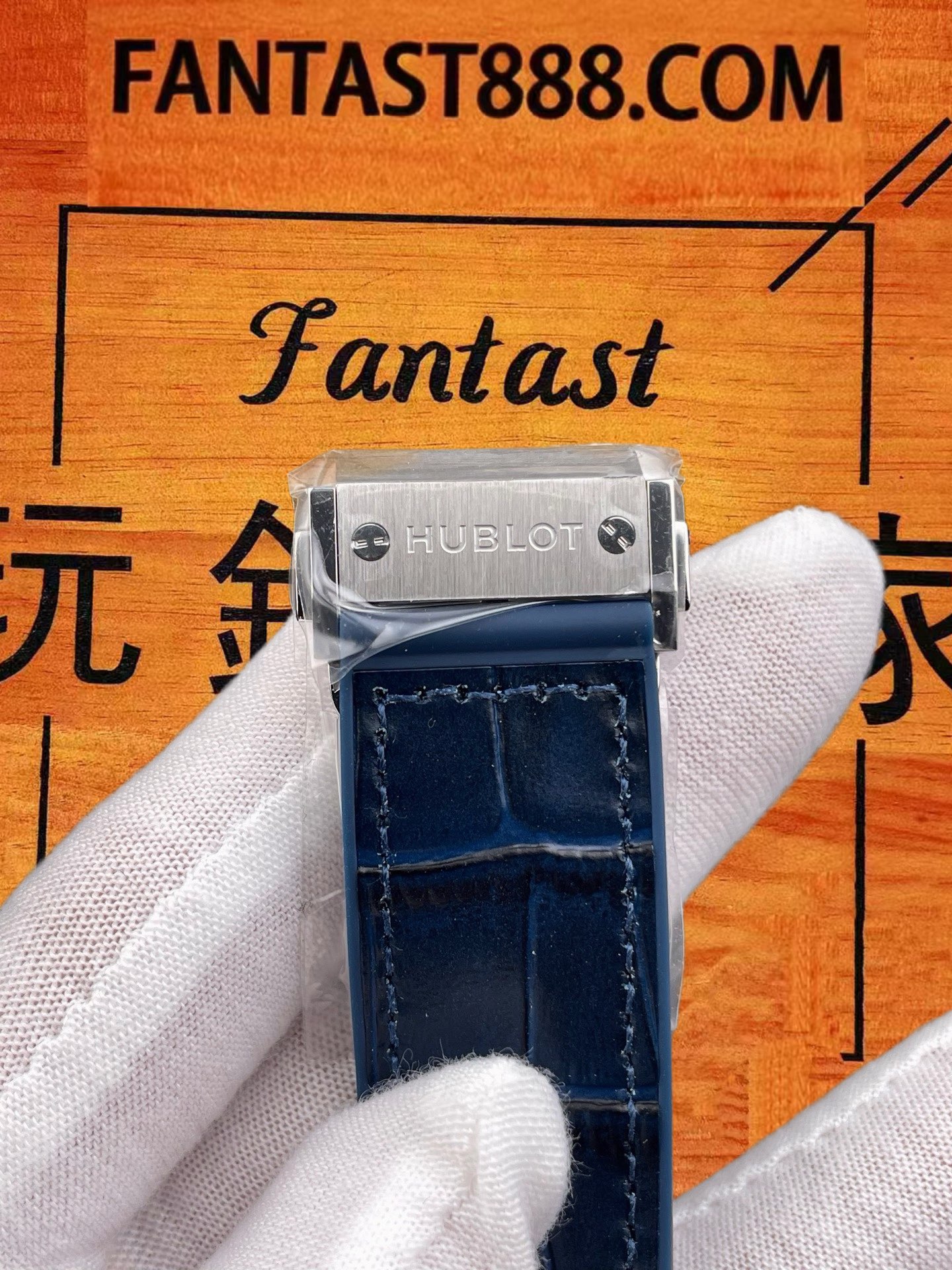 高仿宇舶-經典融合-藍盤-42mm-2892機芯 實拍 7