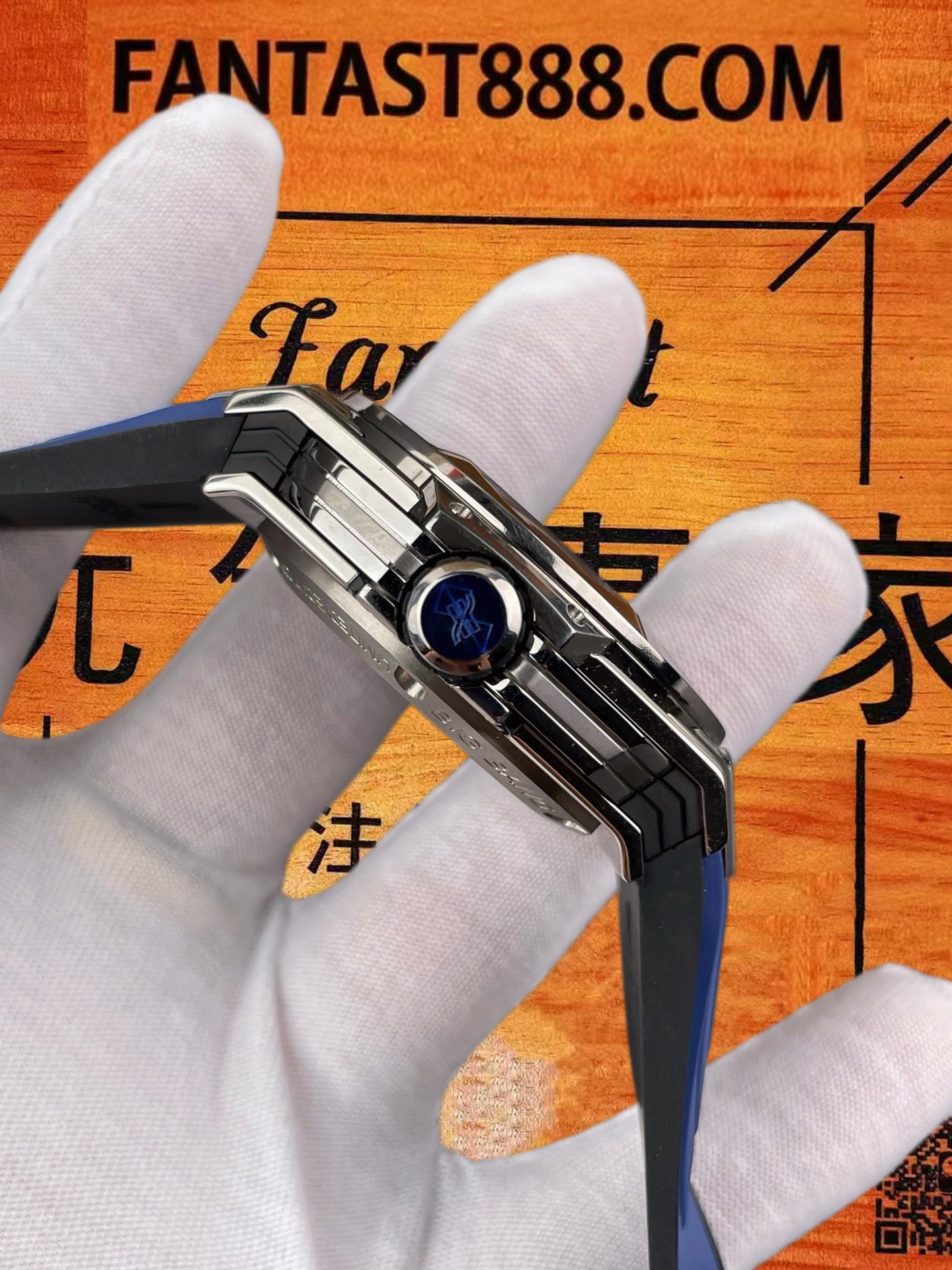 高仿宇舶-BigBang-刺青二代SangBleuII-45mm-HUB1240機芯 實拍 6