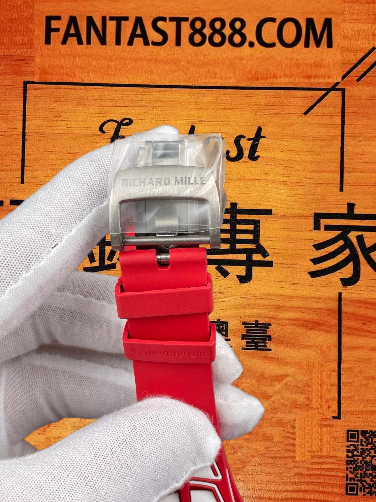 高仿理查德米勒-RM35-01-黑紅圈碳纖維-51×42mm-RMUL3機 實拍 7