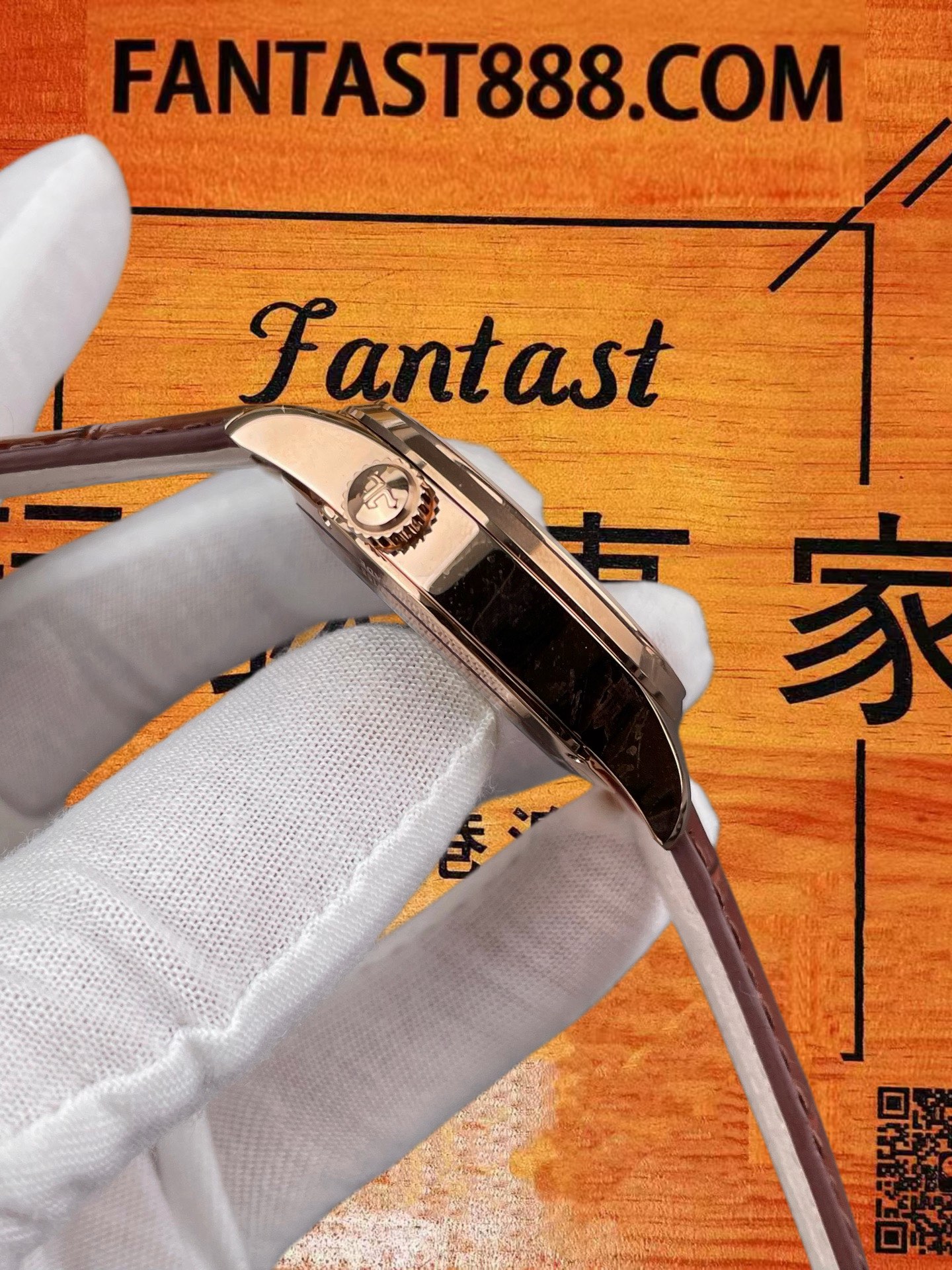 高仿積家-大師地理學家-玫瑰金-39mm-9100機 實拍 4