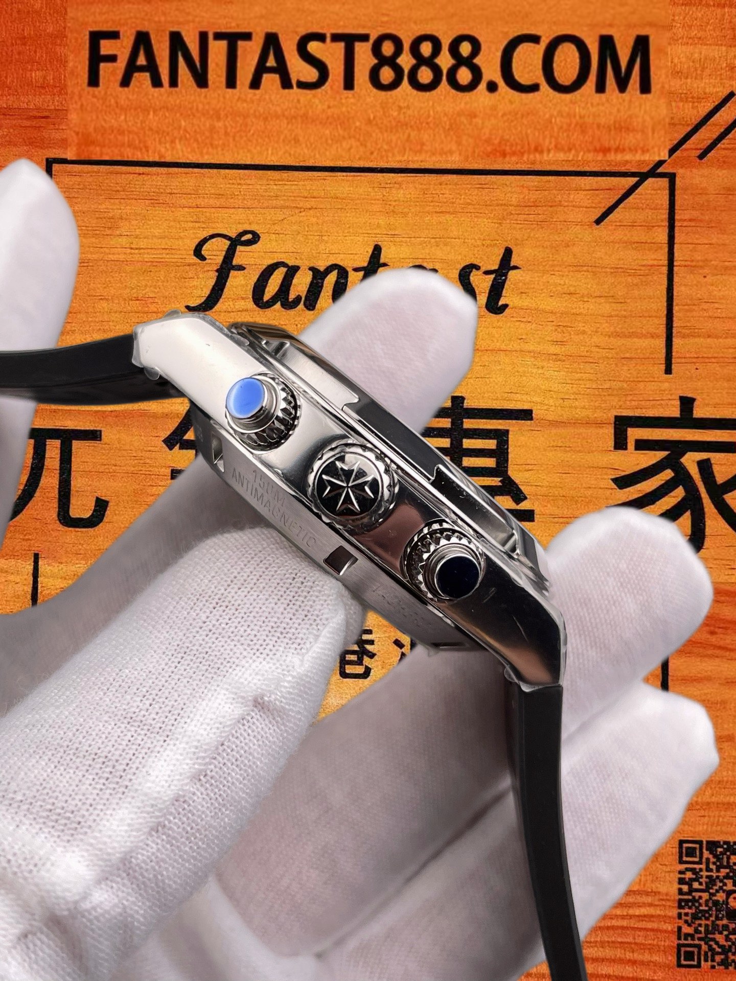 高仿江詩丹頓-縱橫四海5500V-黑熊貓-42mm-7750機 實拍 4