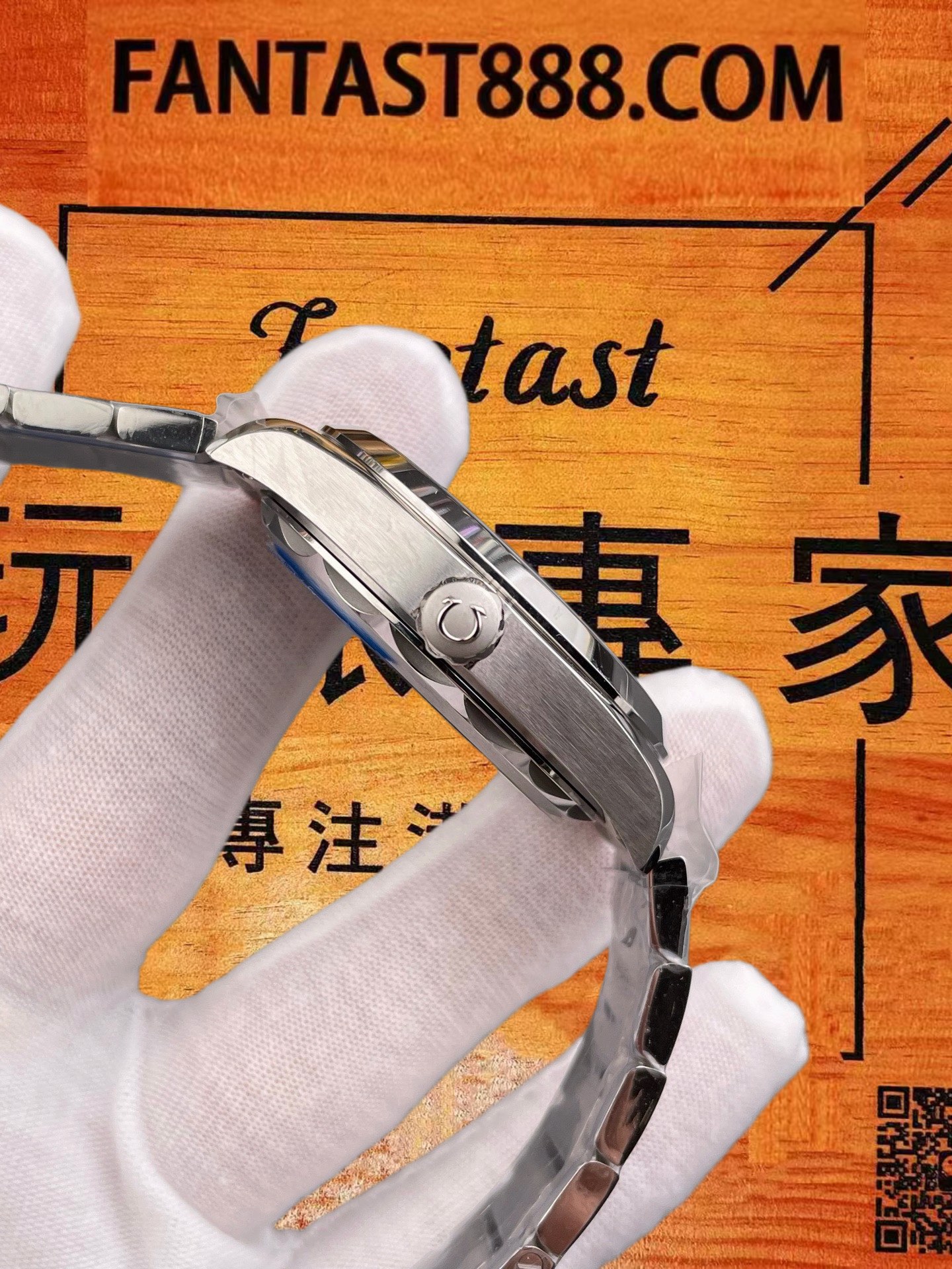 高仿歐米茄-海馬150-灰盤-41mm-8900機 實拍 4