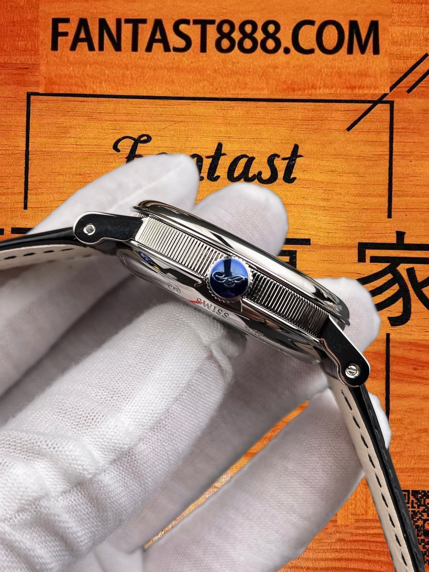 高仿寶璣-傳世7057-白盤-40mm-逆跳秒針 實拍 6