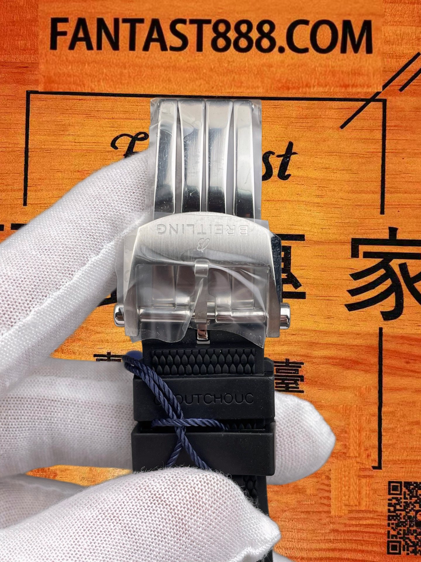 高仿百年靈-機械計時B01-間玫金灰盤-42mm-7750機 實拍 7