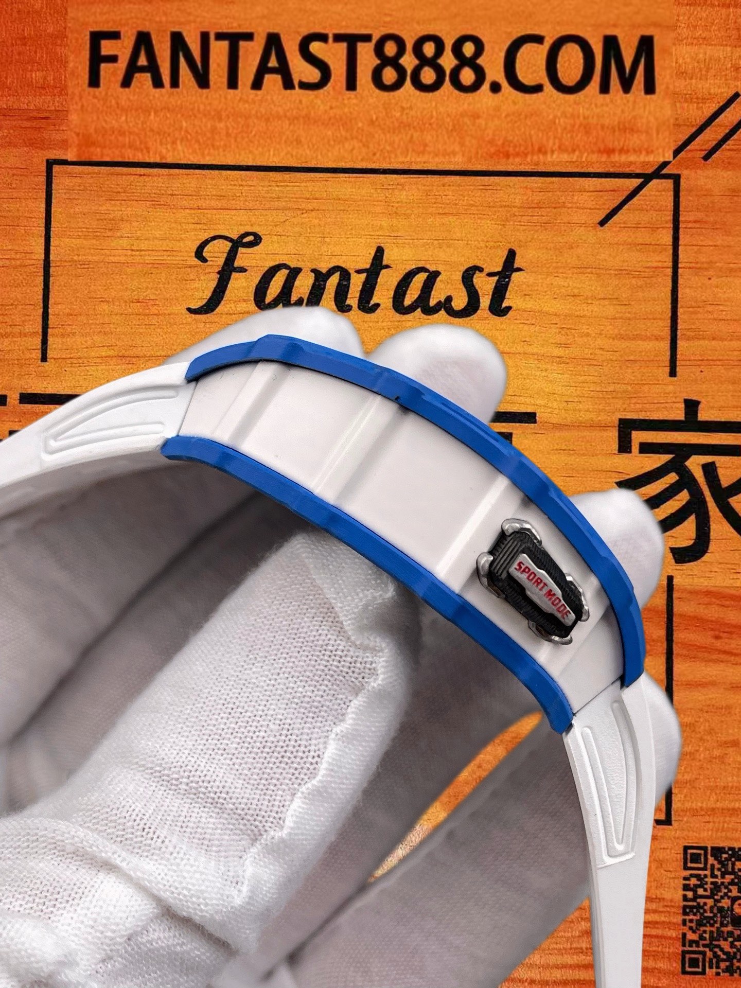 高仿理查德米勒-RM35-03-碳纖維藍-50×43.2mm-RMAL2機 實拍 4