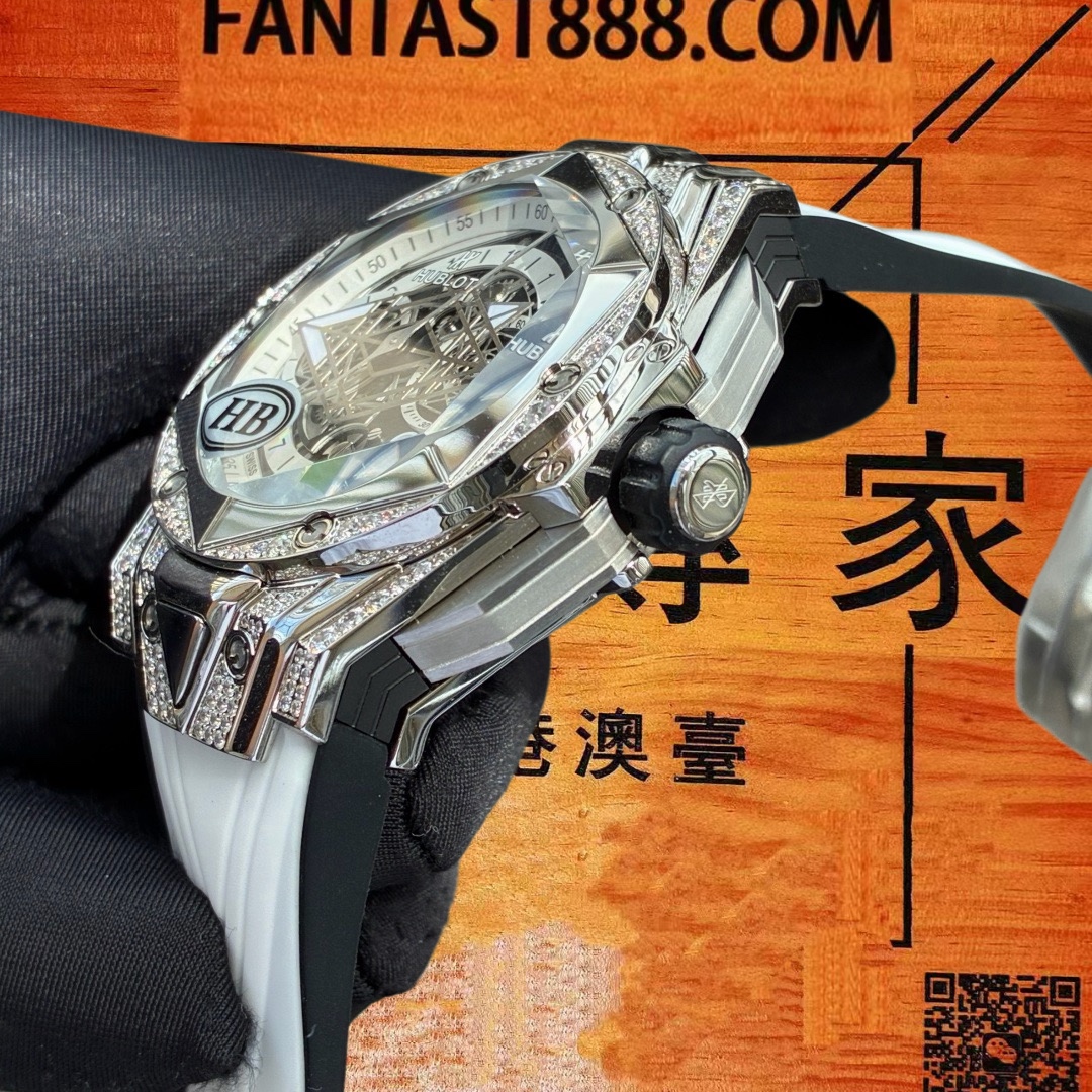高仿宇舶-BigBang-刺青二代SangBleuII-V3升級版-45mm-7750機 實拍 5