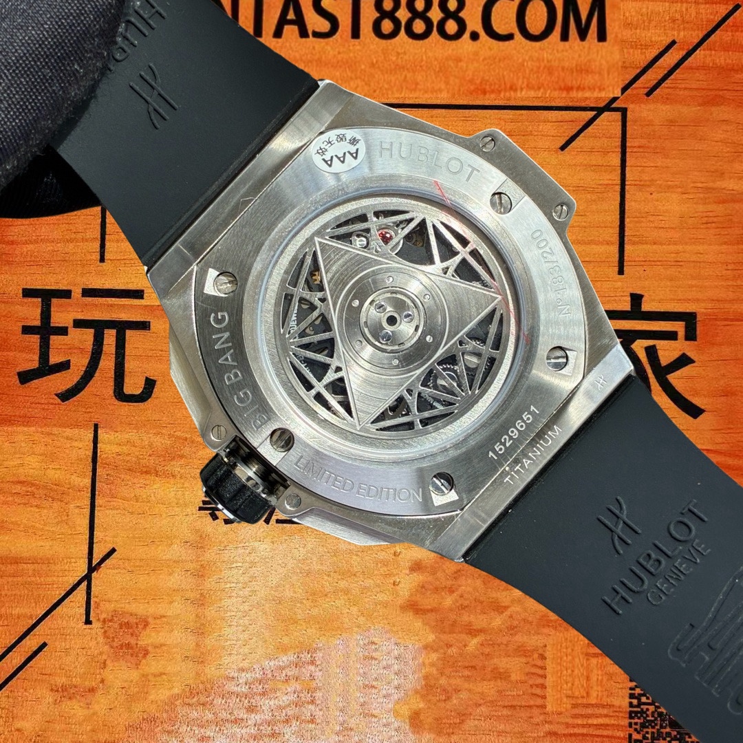 高仿宇舶-BigBang-刺青二代SangBleuII-V3升級版-45mm-7750機 實拍 7