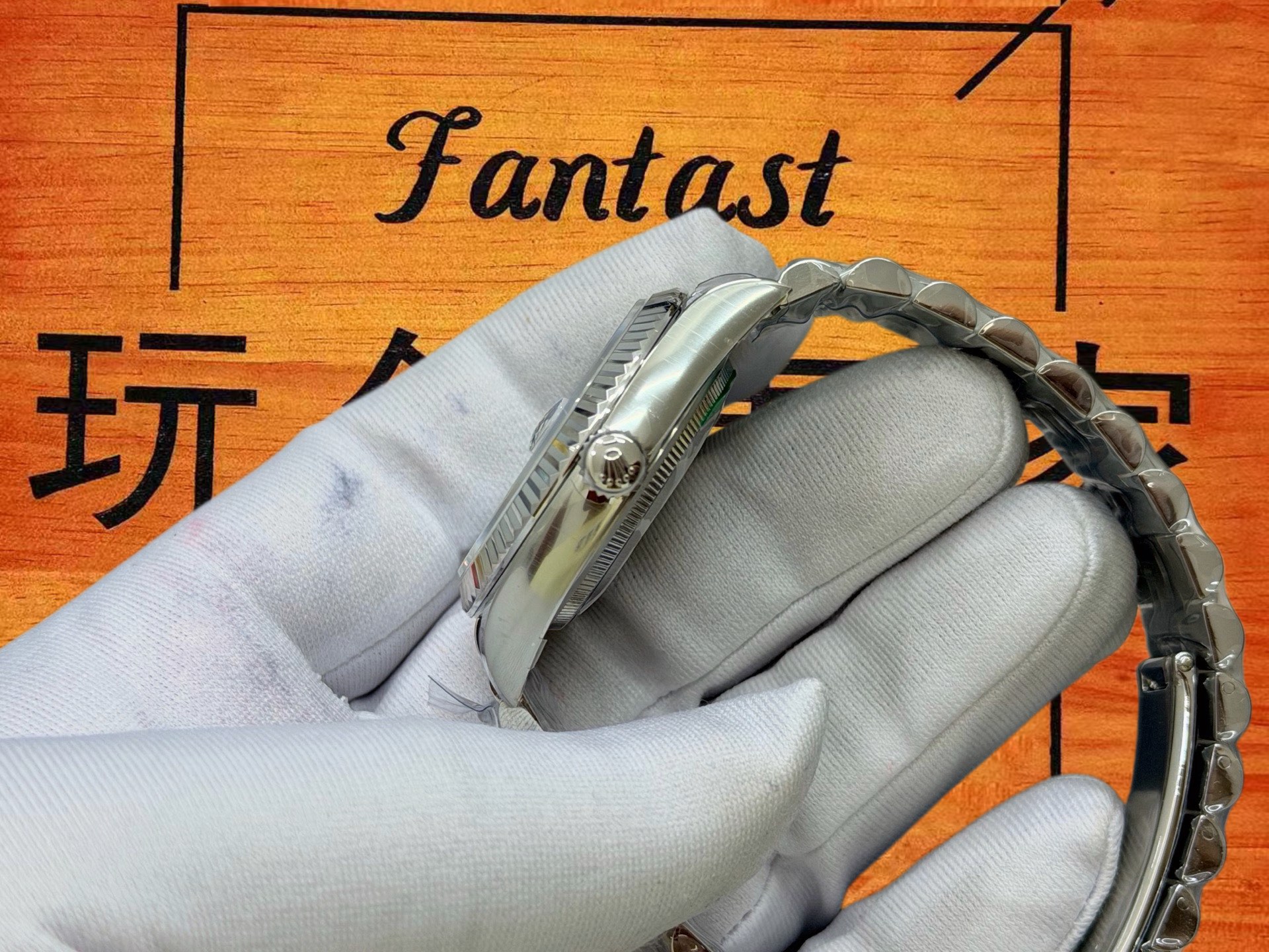 高仿勞力士-日誌型36mm-復古唱片紋盤-3135機 實拍 4