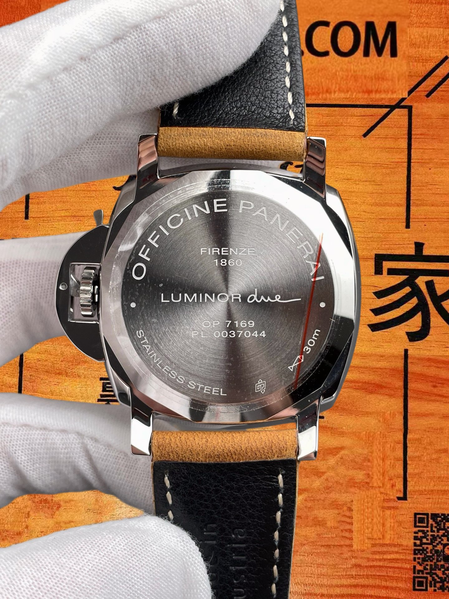 高仿沛納海-Luminor-Due-PAM904-42mm-炭灰盤-P.900機 實拍 5