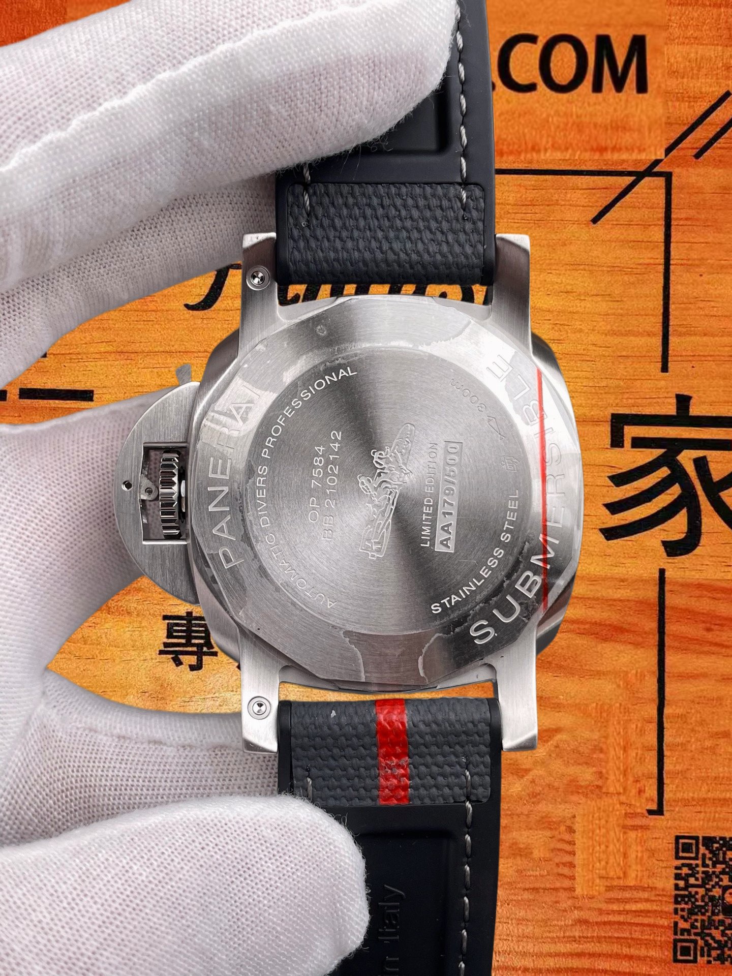 高仿沛納海-Luminor-PAM1579-42mm-自動機械 實拍 5