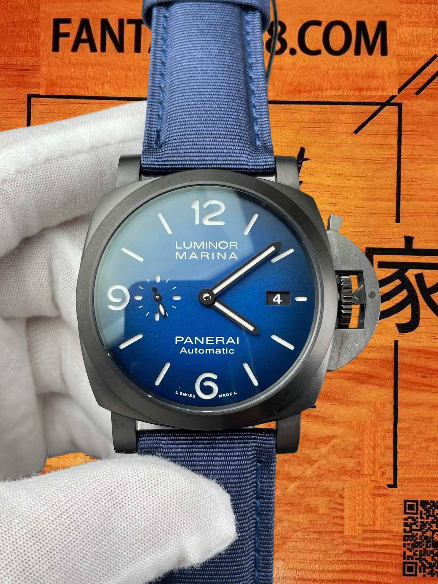 高仿沛納海-Luminor-PAM2319-44mm-自動機械 實拍 3