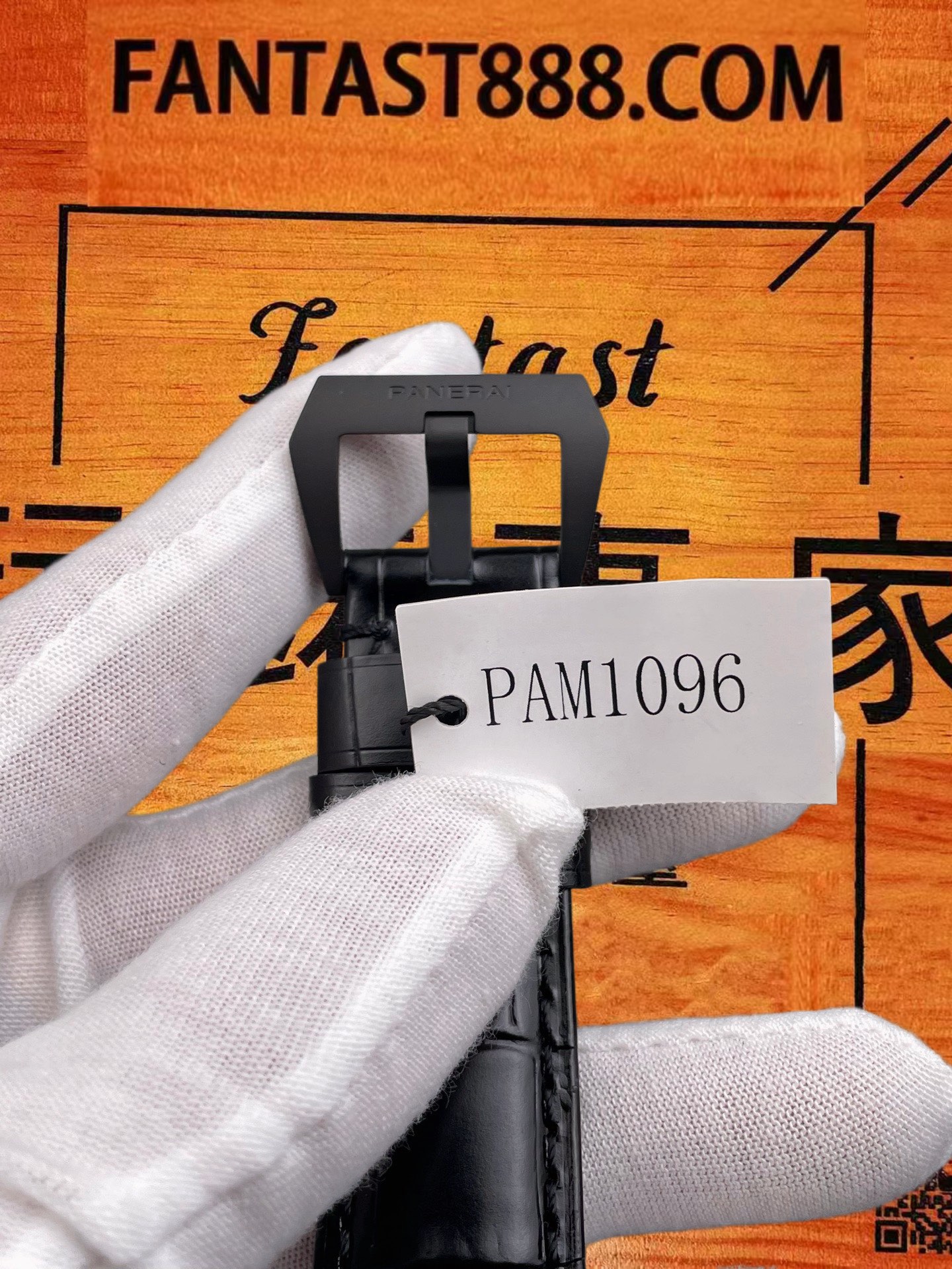 高仿沛納海-Luminor-PAM1096-噴沙鈦金屬-42mm 實拍 8