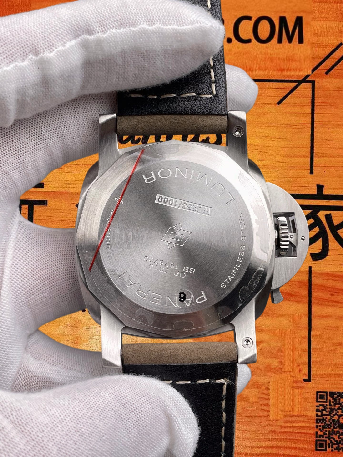 高仿沛納海-Luminor-PAM1314-白馬王子-42mm 實拍 5