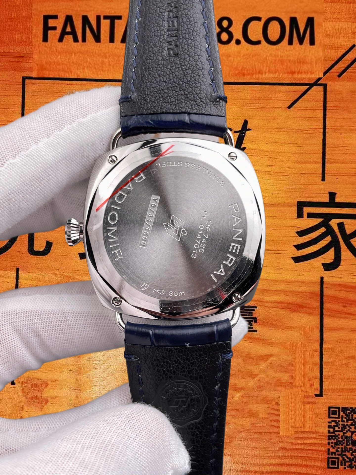 高仿沛納海-Luminor-PAM1293-40mm-自動機械 實拍 5