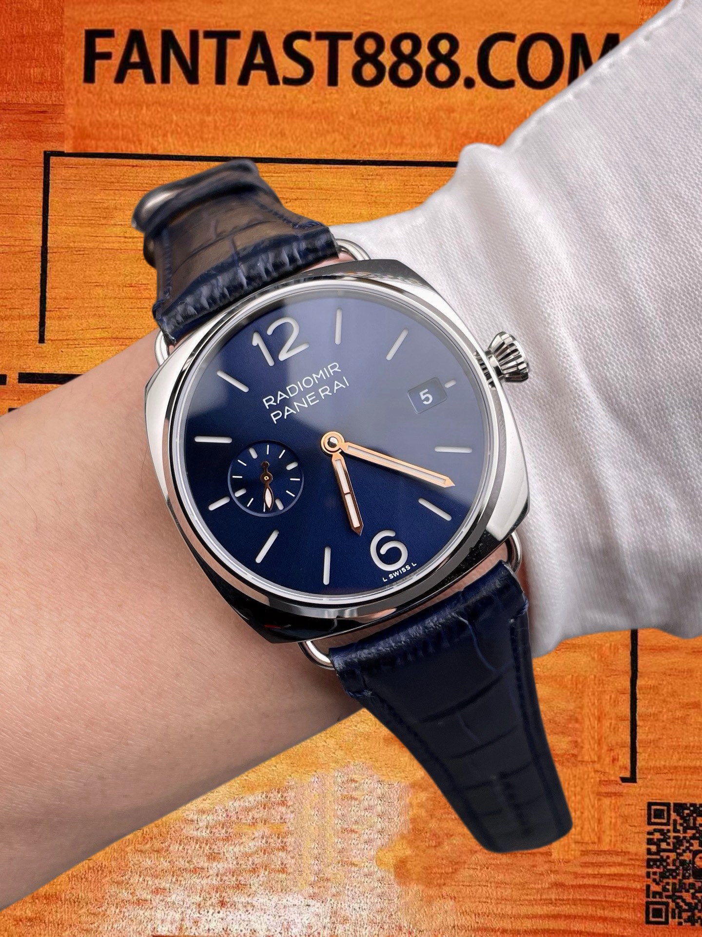高仿沛納海-Luminor-PAM1293-40mm-自動機械 實拍 8
