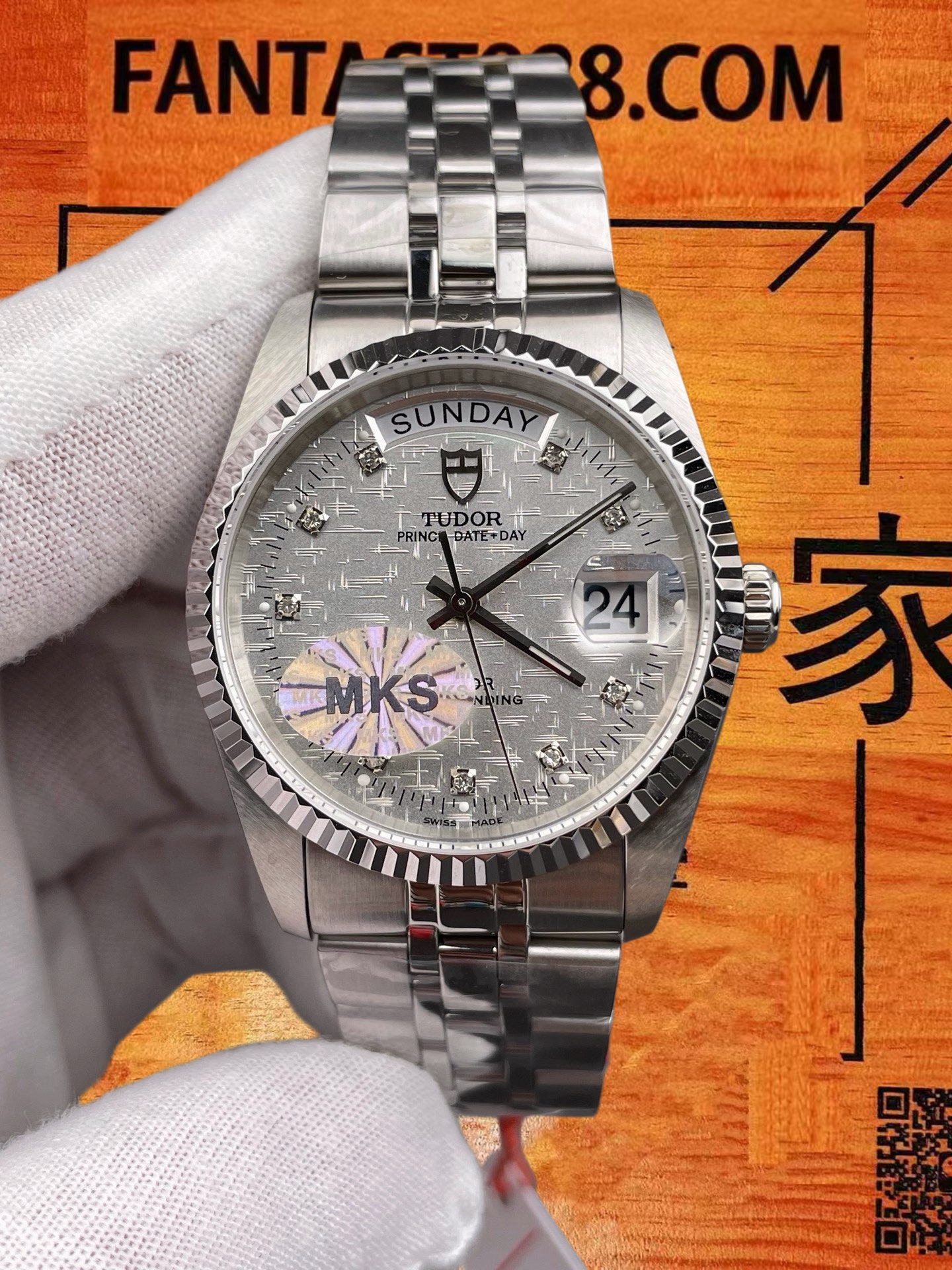 高仿帝舵-王子日期-36mm-2836機 實拍 3