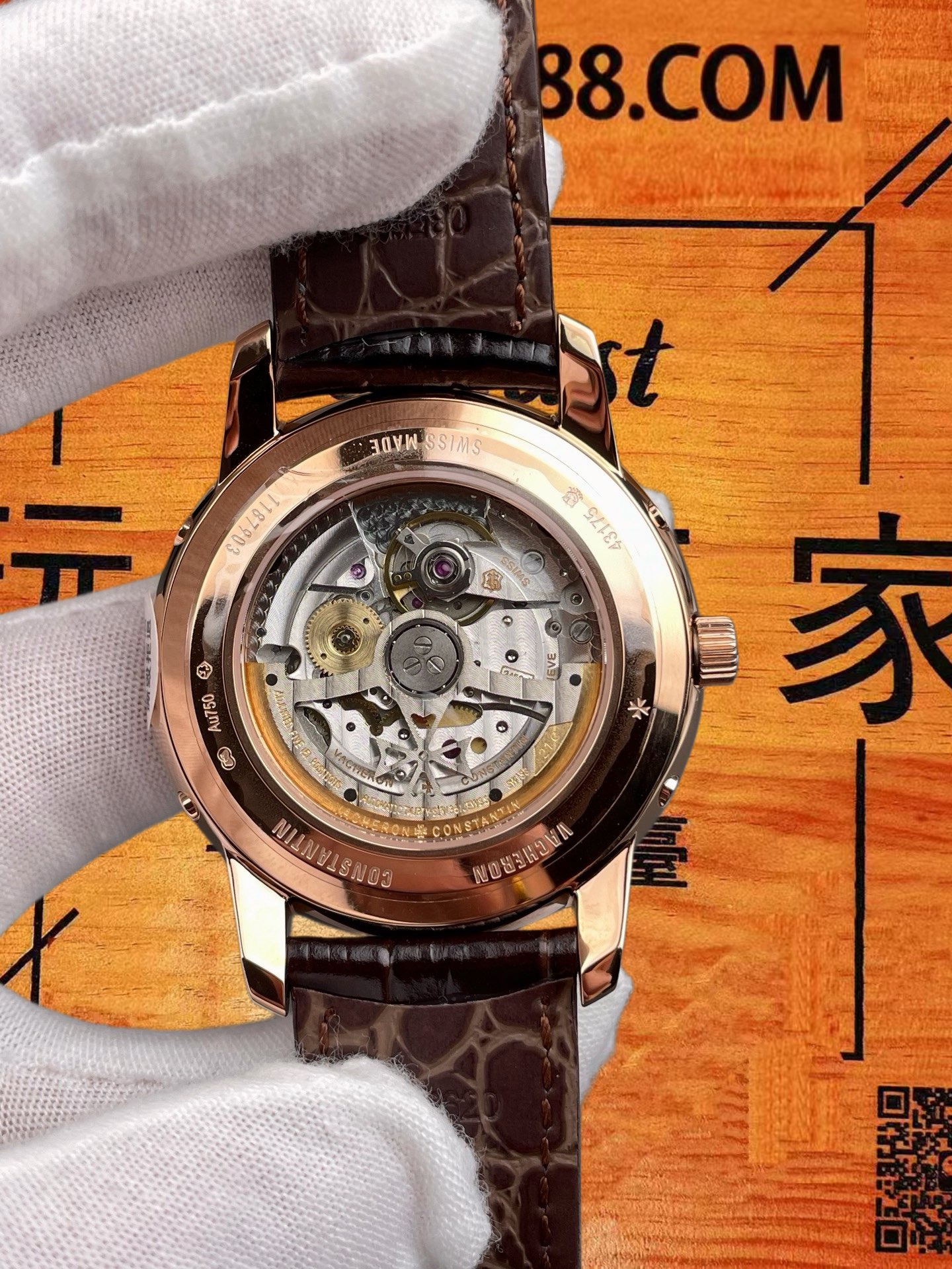 高仿江詩丹頓-傳承43175-超薄萬年曆-玫金-41mm-1120機 實拍 5