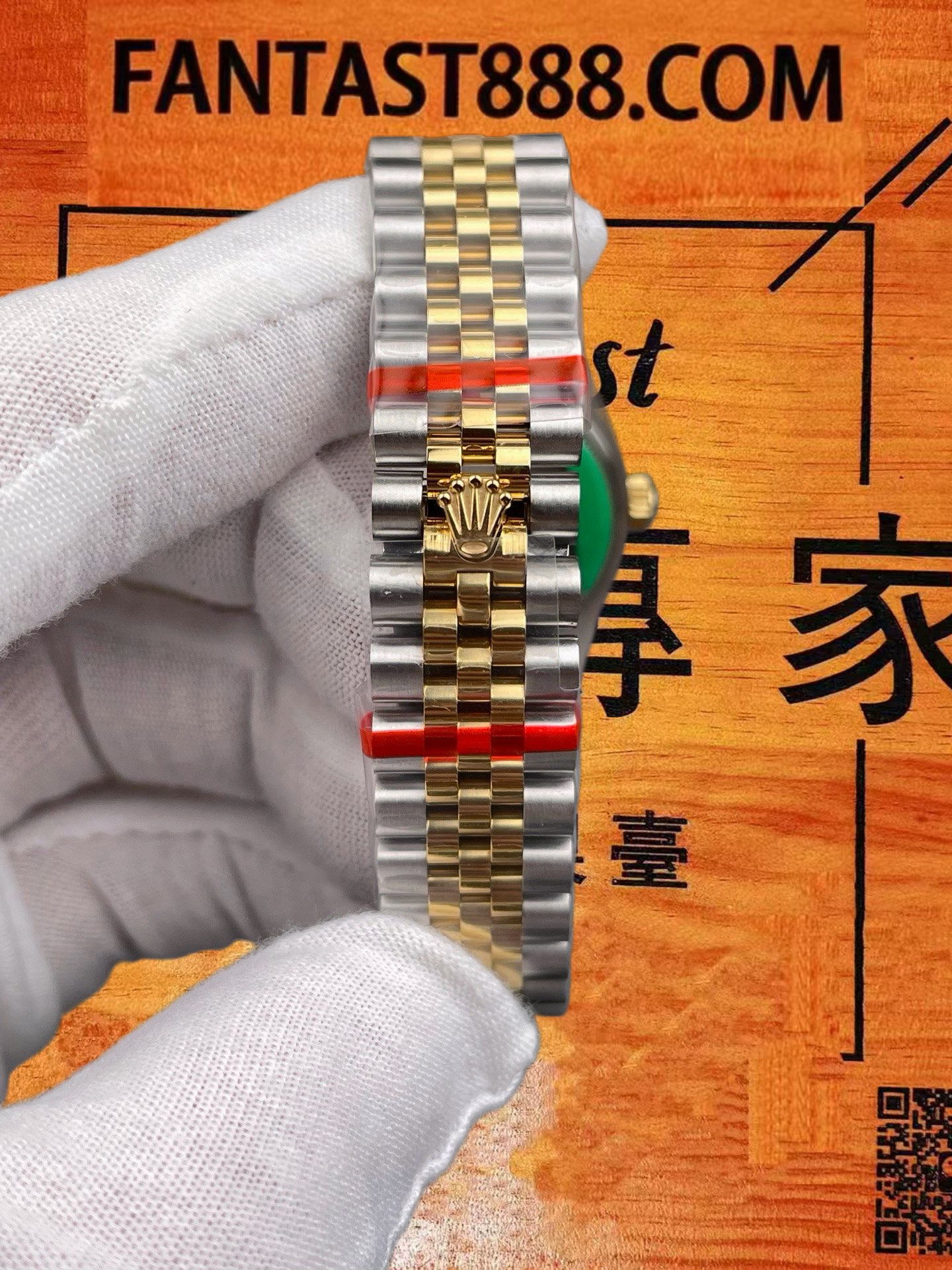 高仿勞力士-日誌型-綠盤間金鑽圈-31mm-2236機 實拍 8