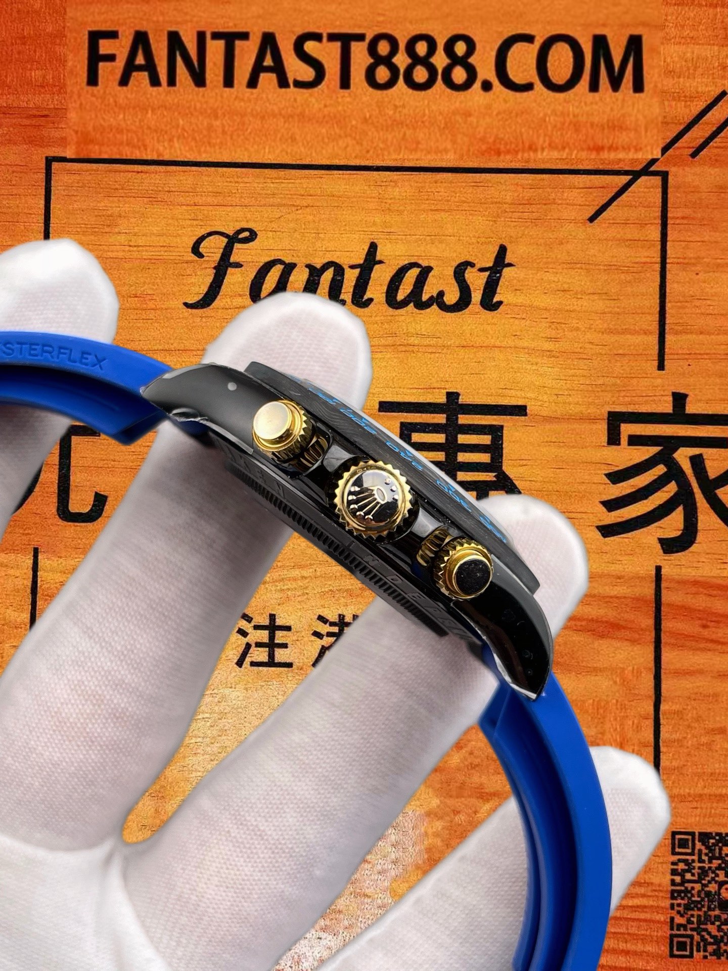高仿勞力士-迪通拿-鏤空黑鋼-40mm-4801機 實拍 4