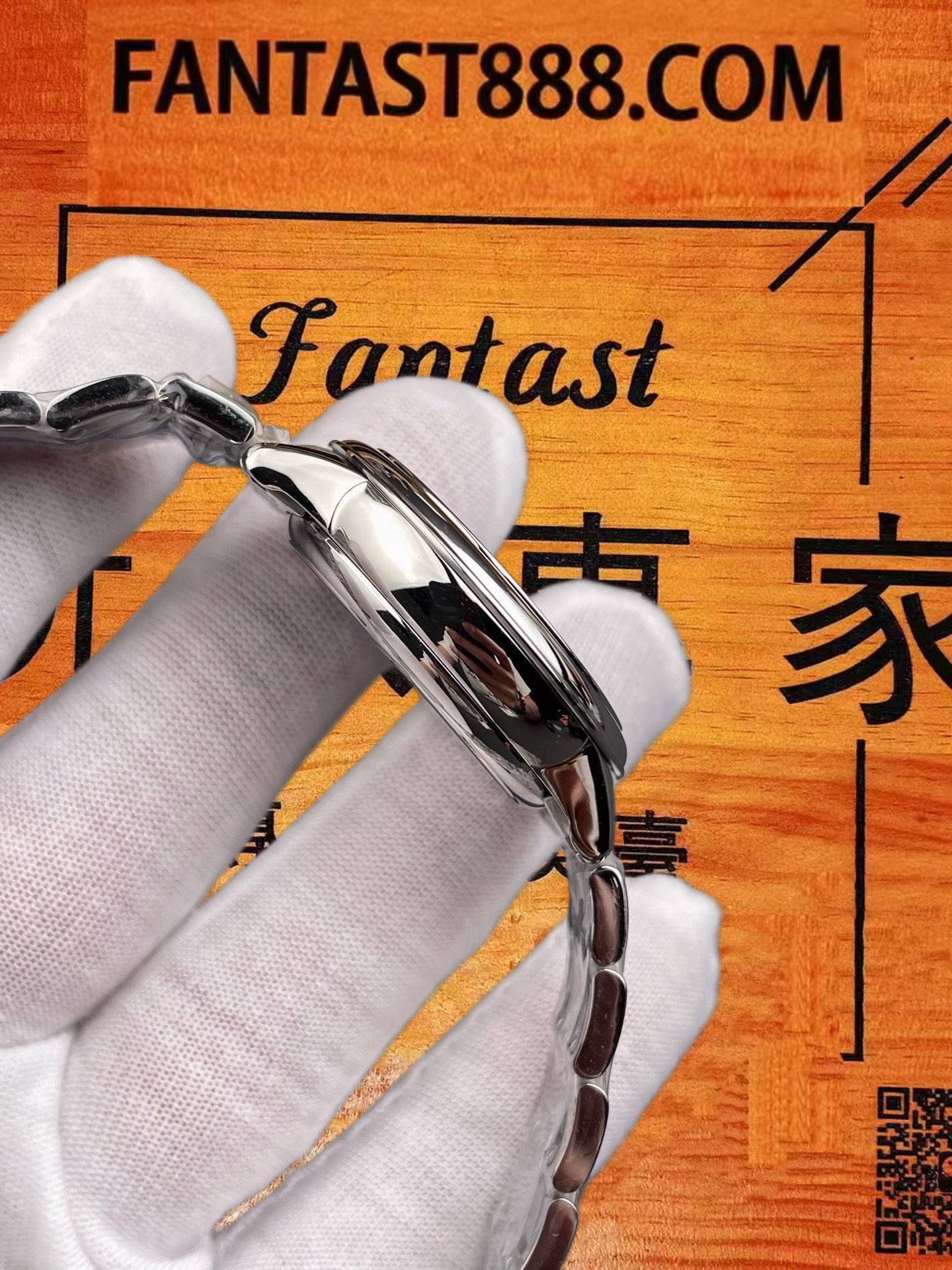 高仿歐米茄-蝶飛-黑針銀盤-34mm-2824機 實拍 4