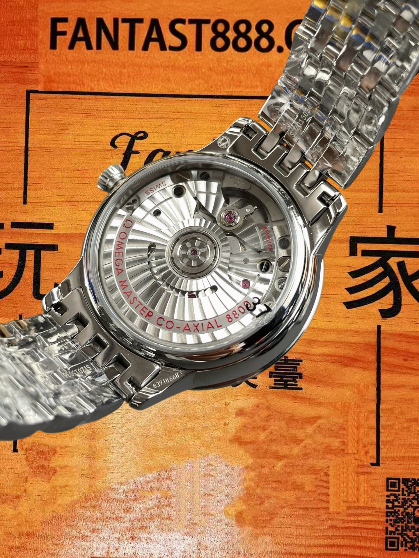 高仿歐米茄-蝶飛-黑針銀盤-34mm-2824機 實拍 5