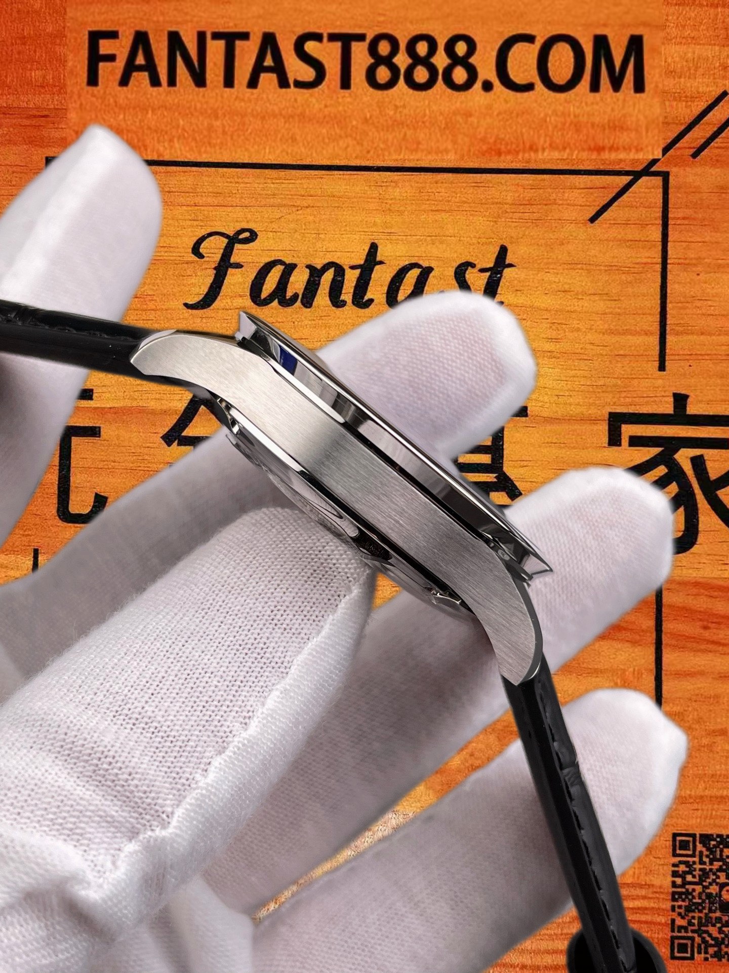 高仿IWC萬國-葡萄牙計時-藍盤密底-41mm-ZF廠 實拍 4